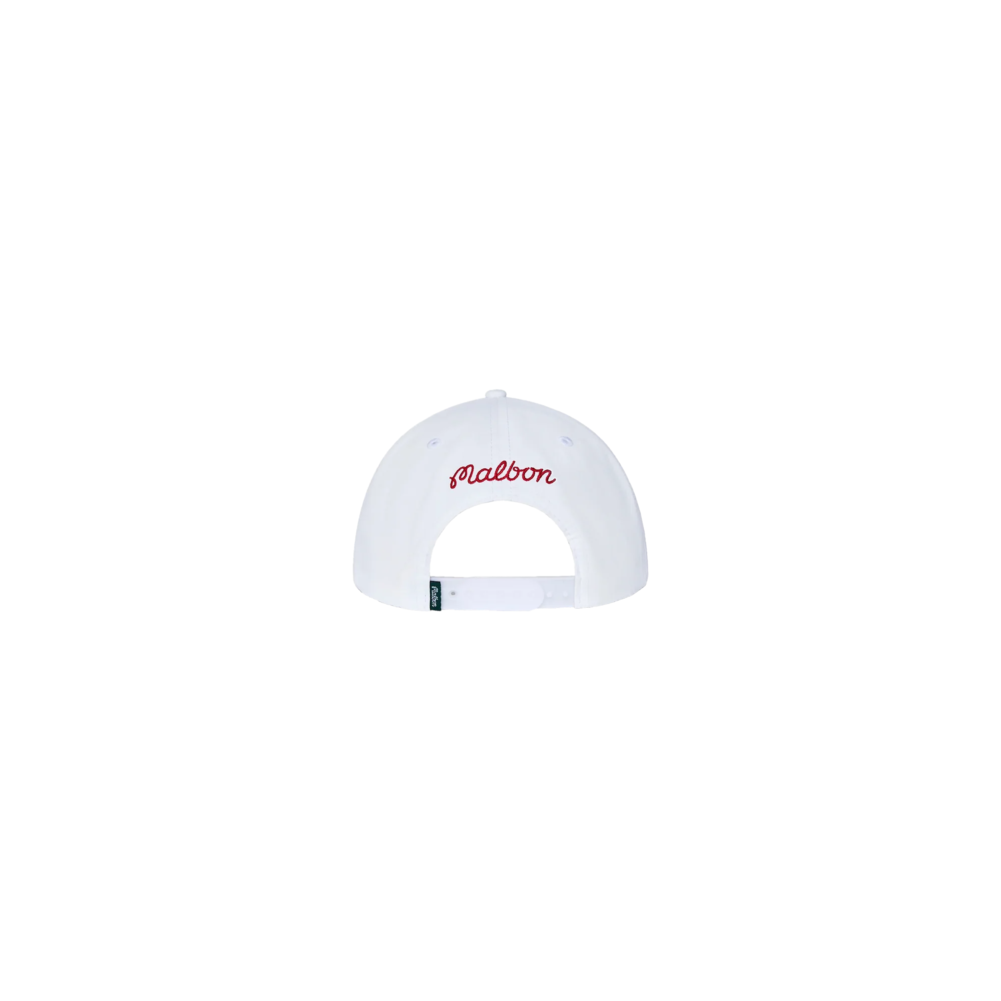 Malbon Golf Members Snapback - White - Image 4