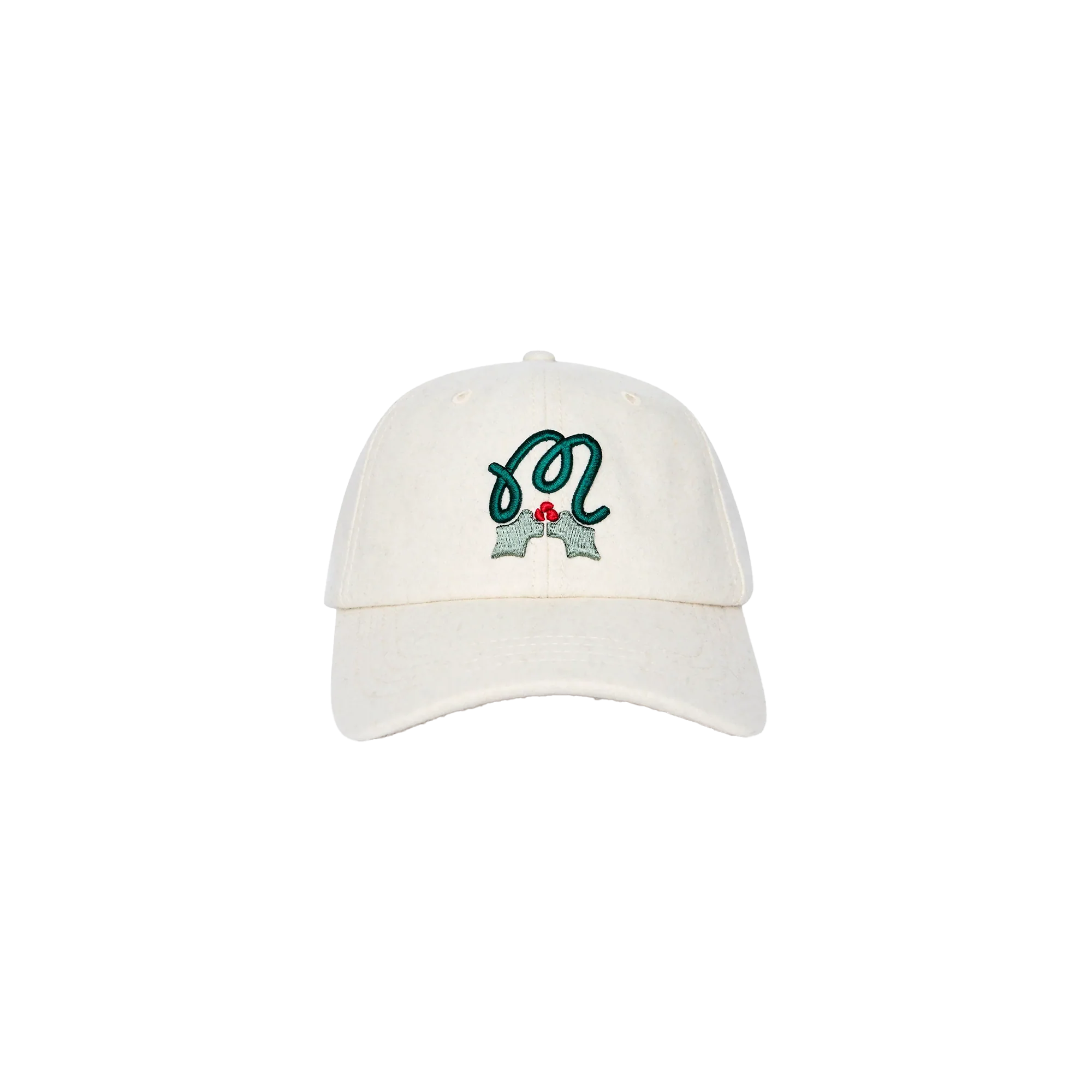 Malbon Golf Mistleflow Dad Hat - Ivory