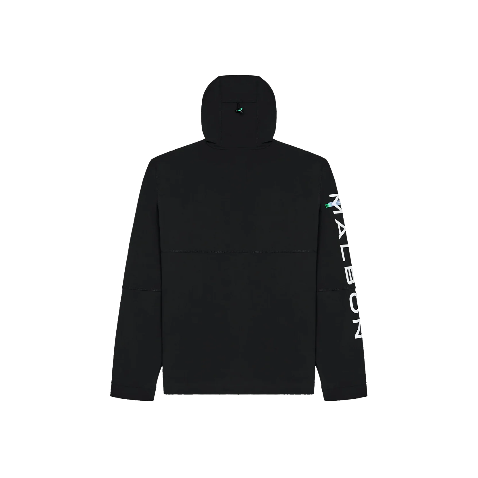 Malbon Golf Performance Full Zip Shell Jacket - Black - Image 2