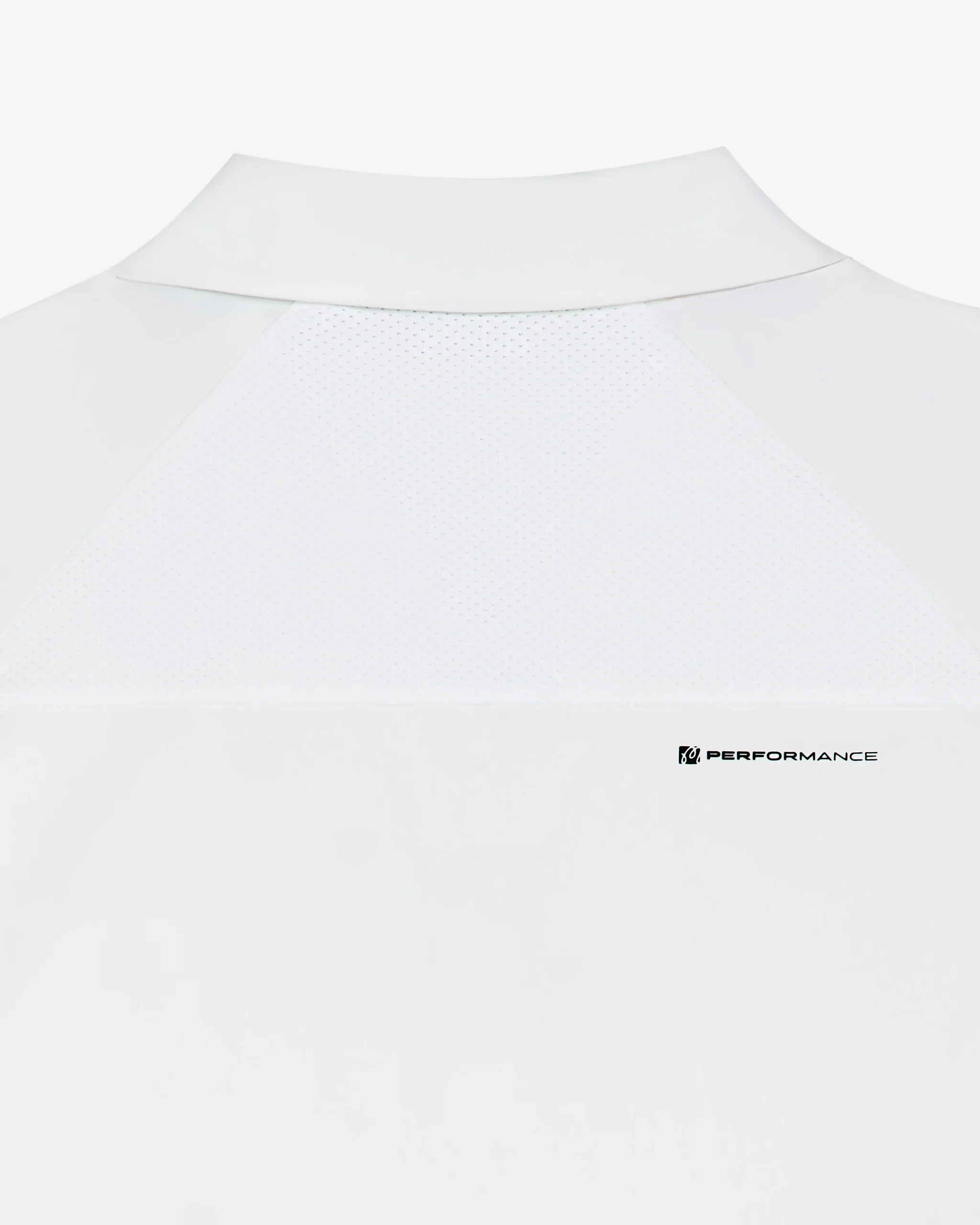 Malbon Golf Performance Zip Raglan Polo - White - Image 4