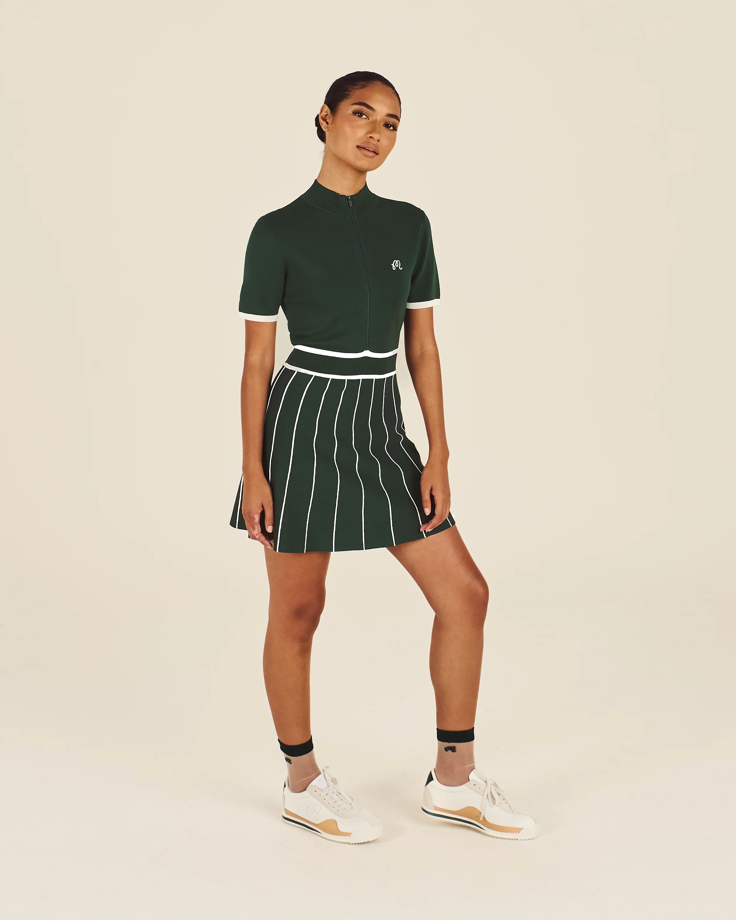 Malbon Golf Womens Phillipa Dress - Hunter Green - Image 2