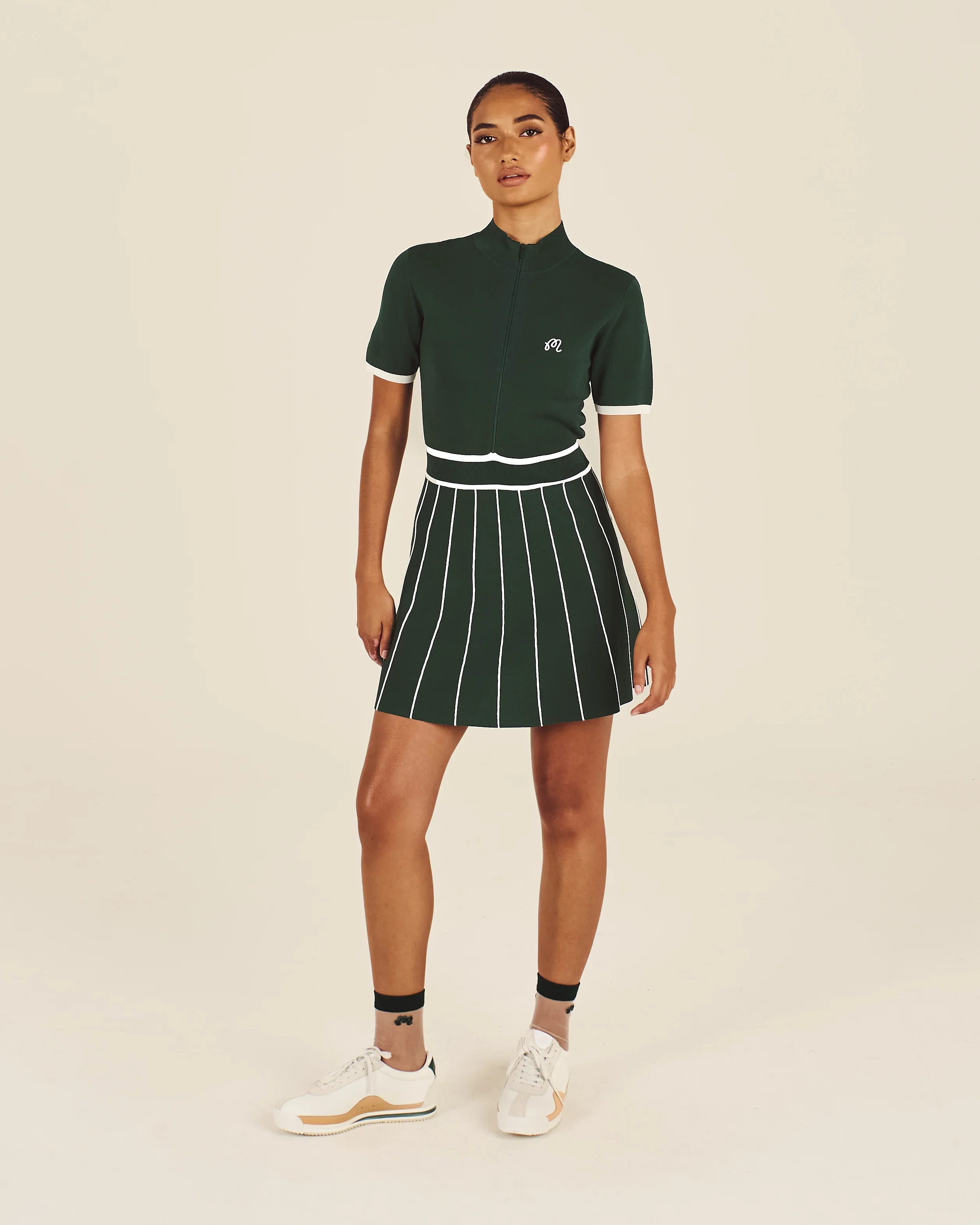 Malbon Golf Womens Phillipa Dress - Hunter Green - Image 4