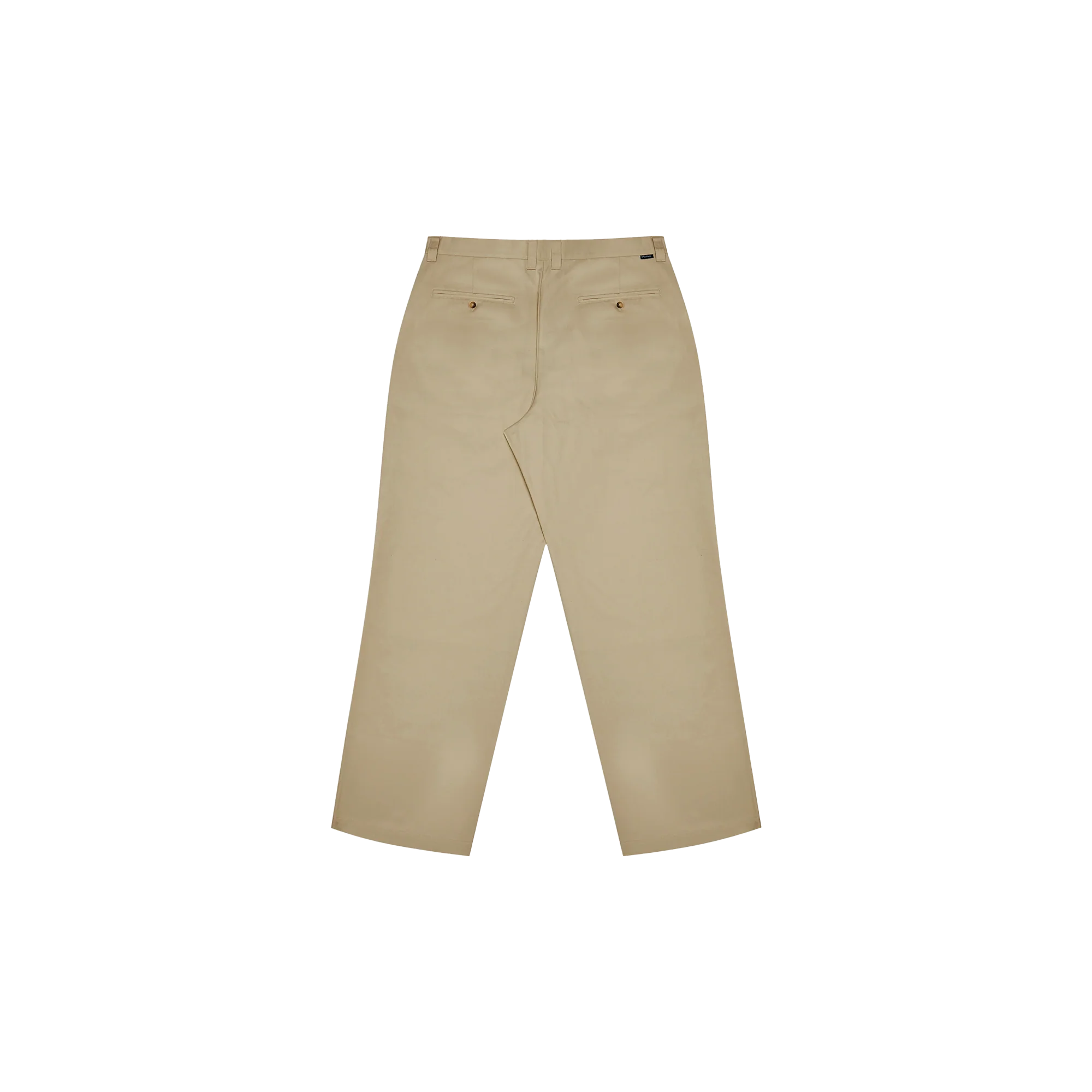 Malbon Golf Reverse Pleat Trousers - Khaki - Image 2