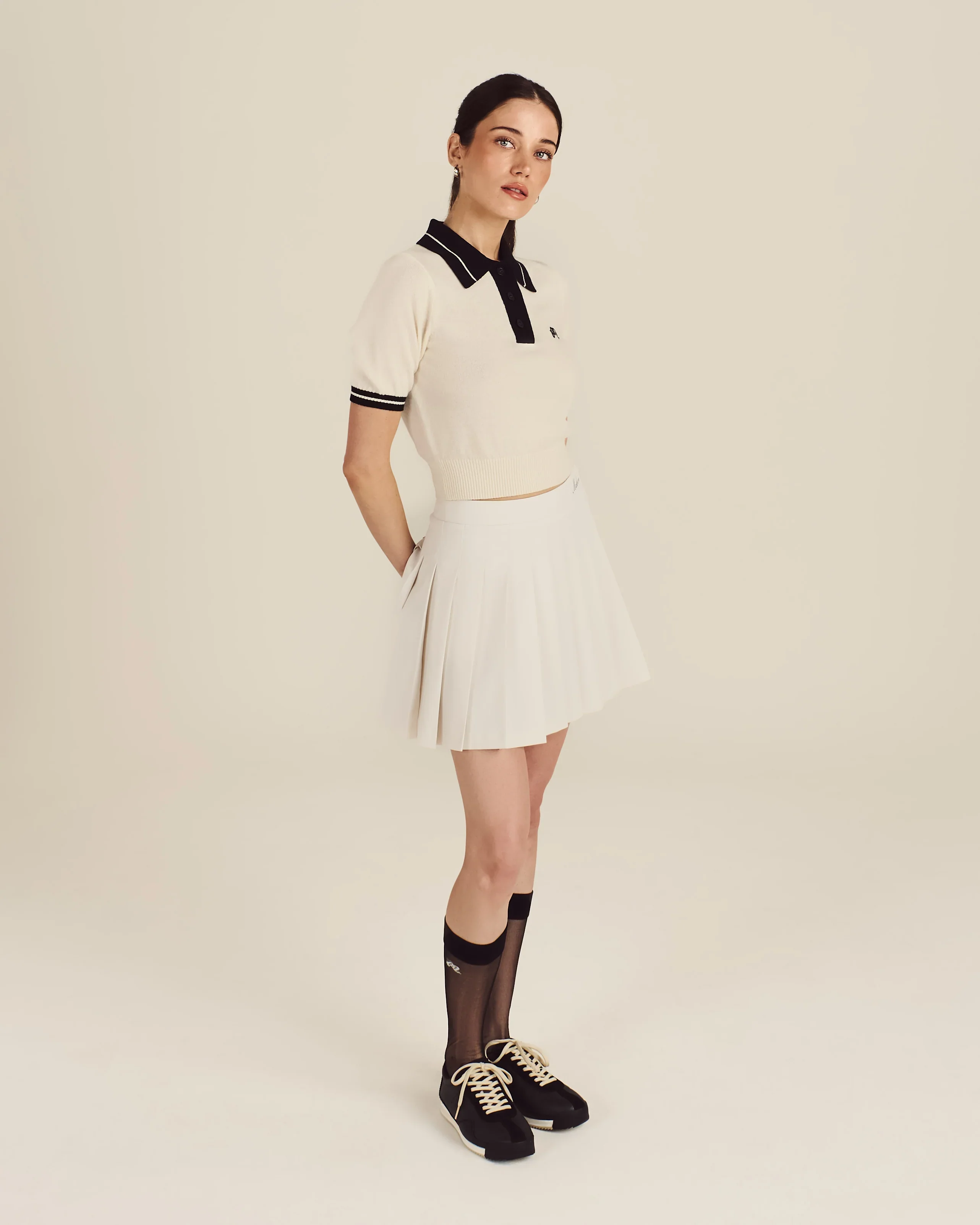 Malbon Golf Rubi Skirt - Canvas - Image 4