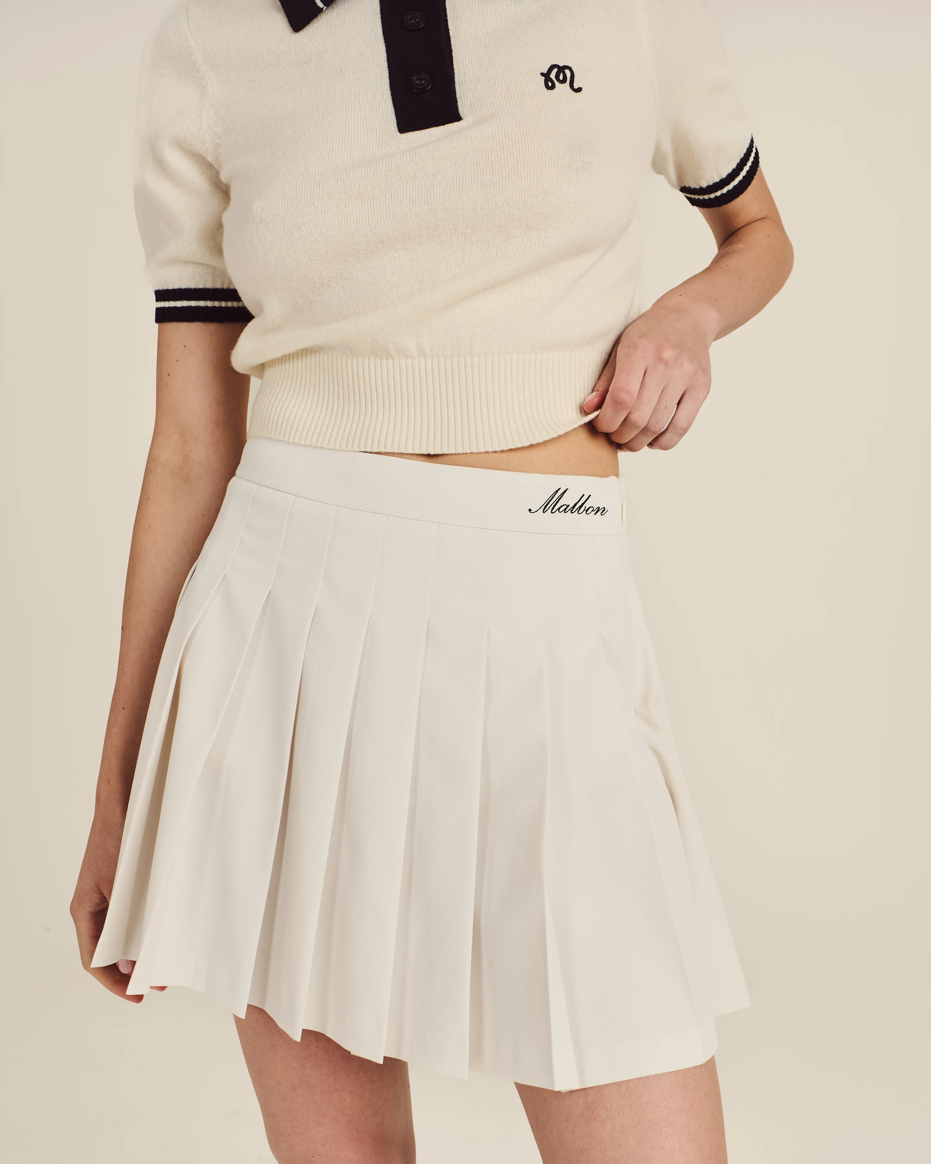 Malbon Golf Rubi Skirt - Canvas - Image 5