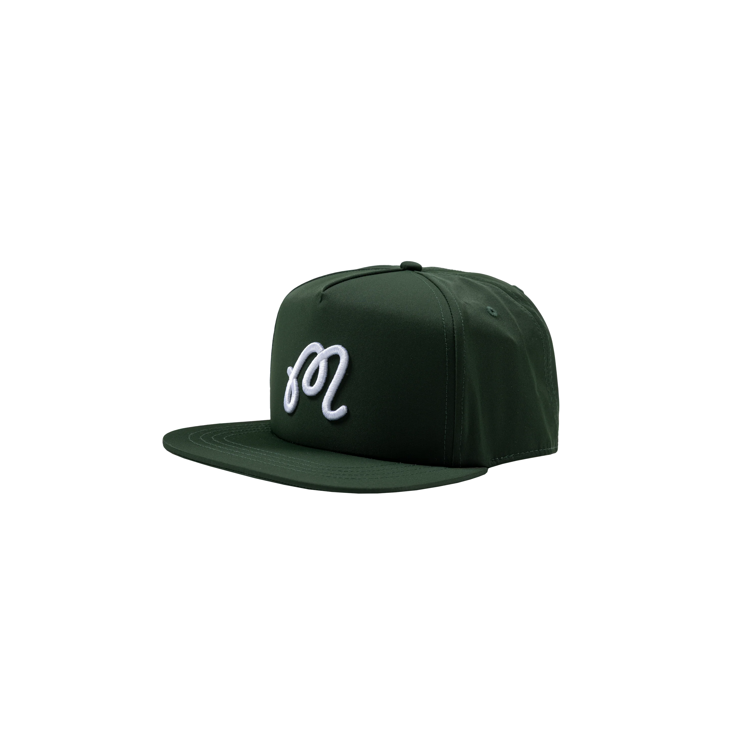 Malbon Golf Snapback Hat Green