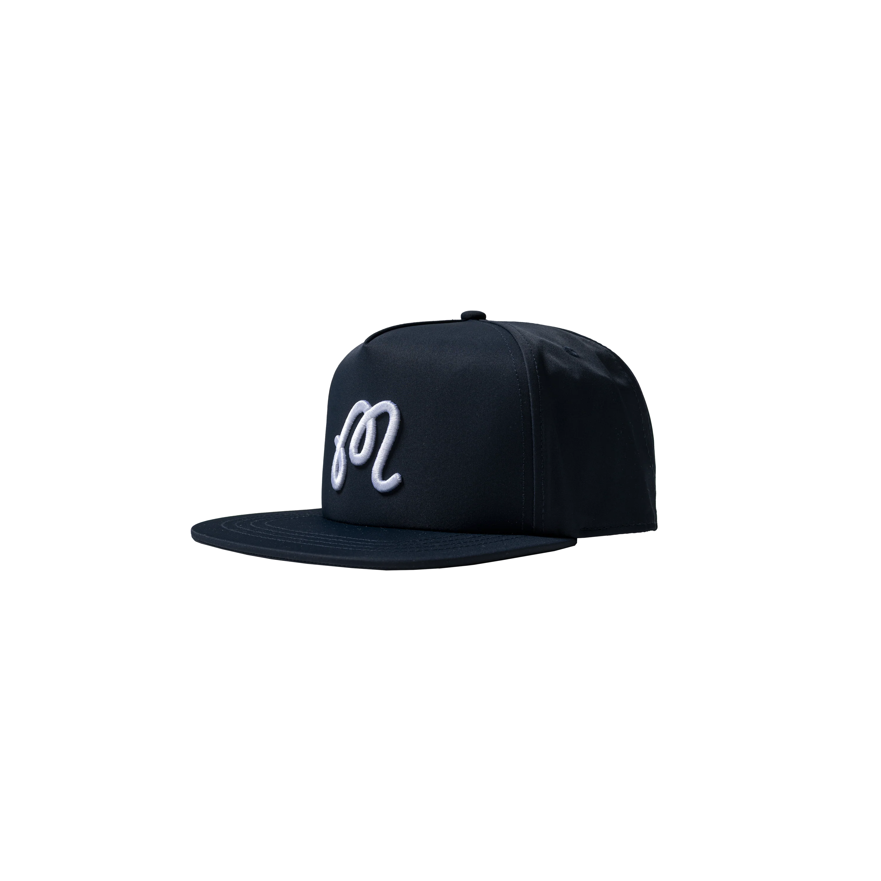 Malbon Golf Snapback Hat Navy
