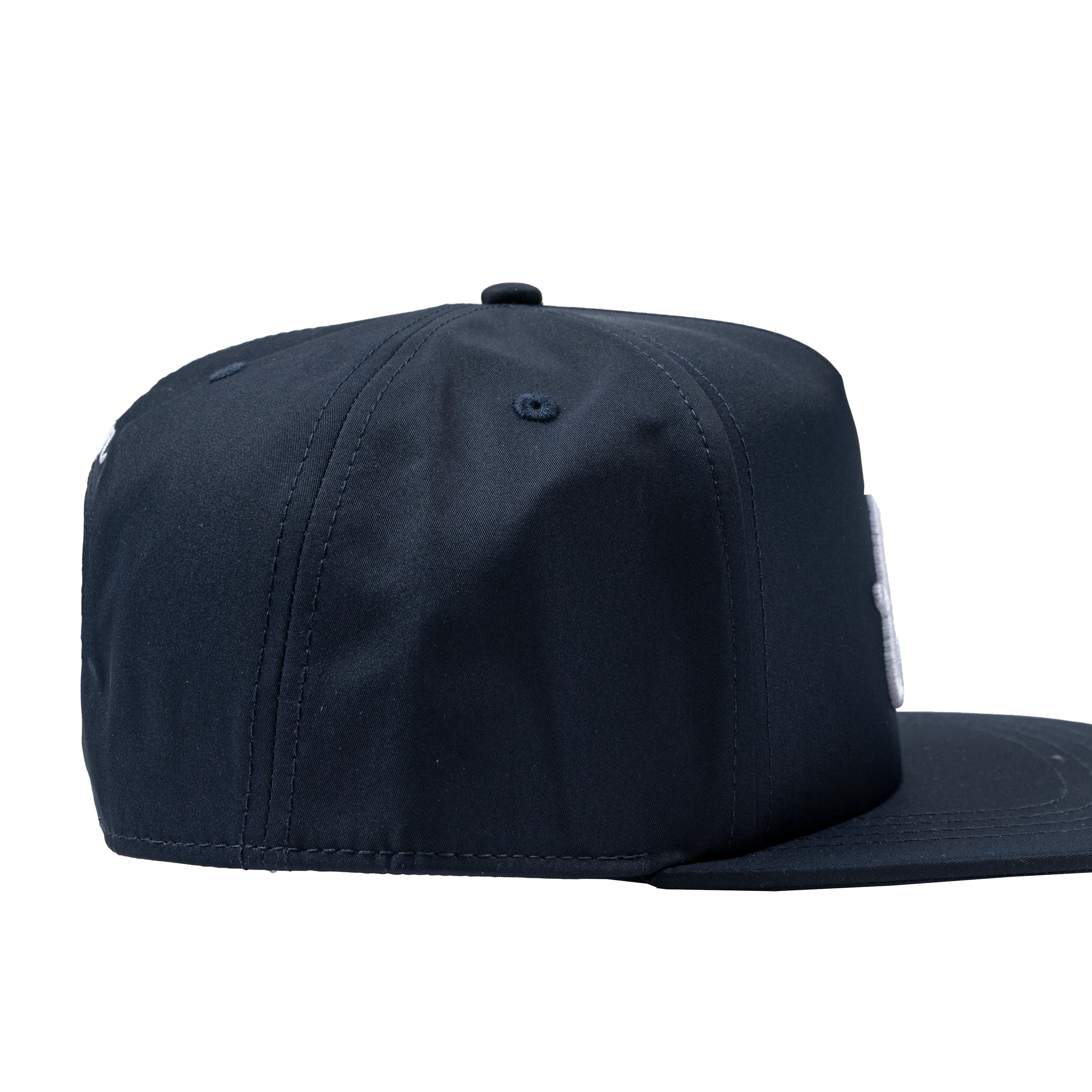 Malbon Golf Snapback Hat Navy - Image 5