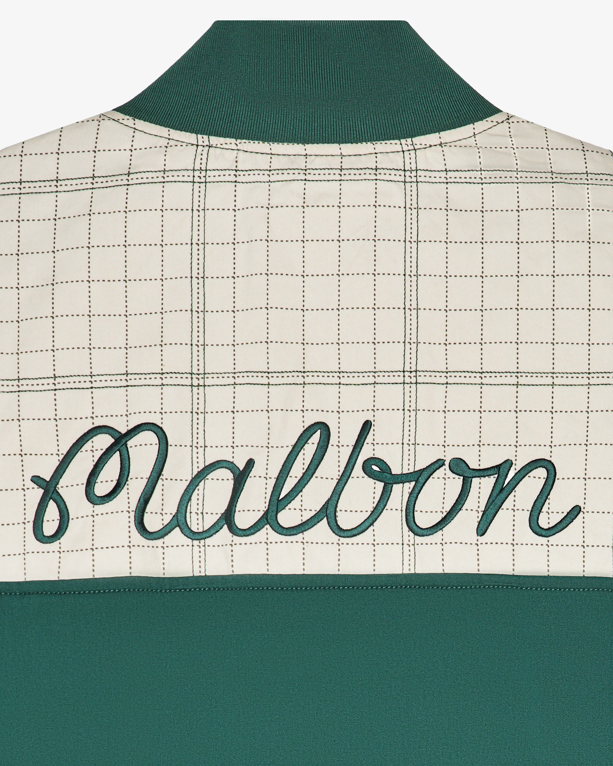 Malbon Golf Spruce Quarter Zip - Green - Image 7