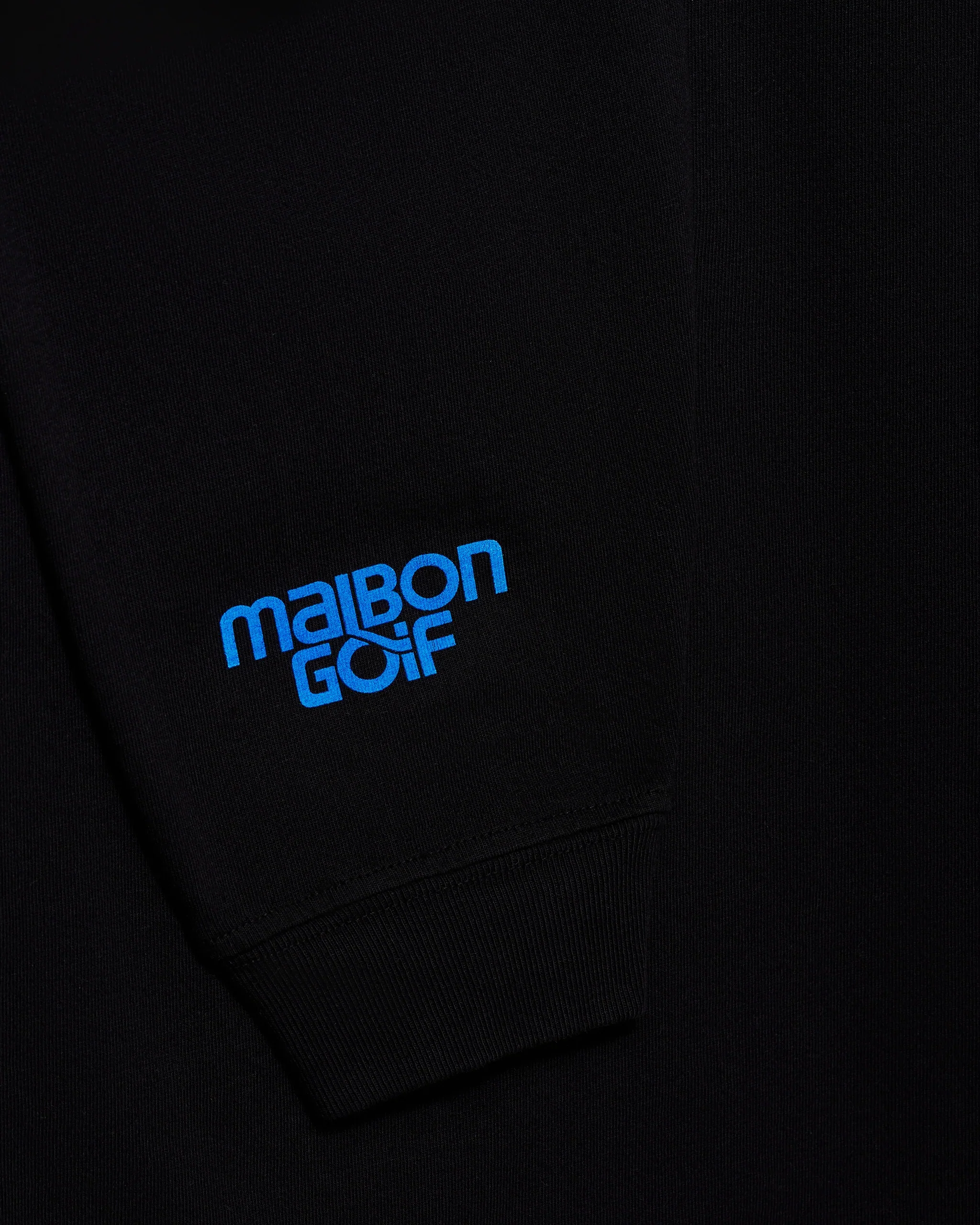 Malbon Golf Swing Oil Long sleeve T-Shirt - Black - Image 5