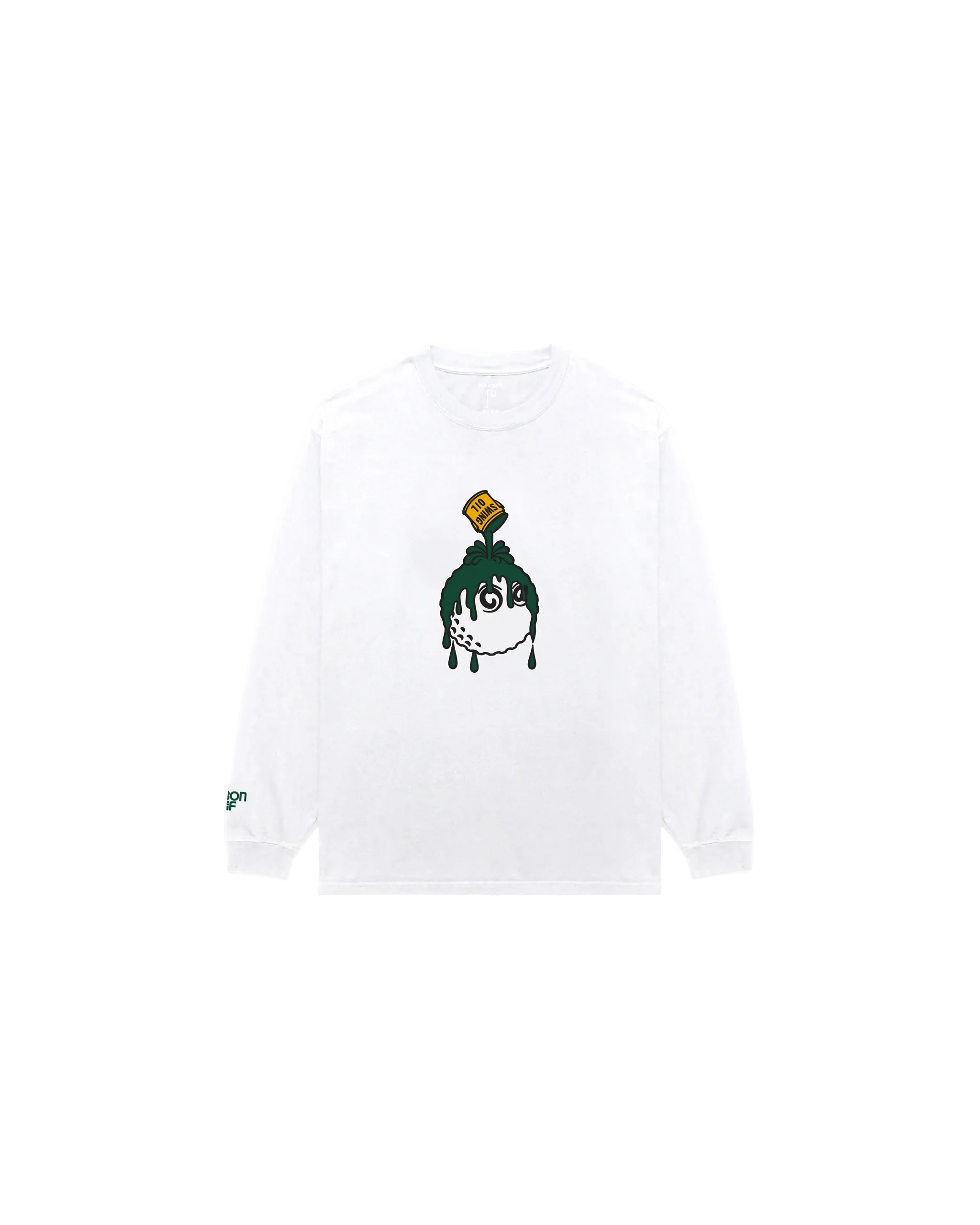 Malbon Golf Swing Oil Long sleeve T-Shirt - White - Image 2