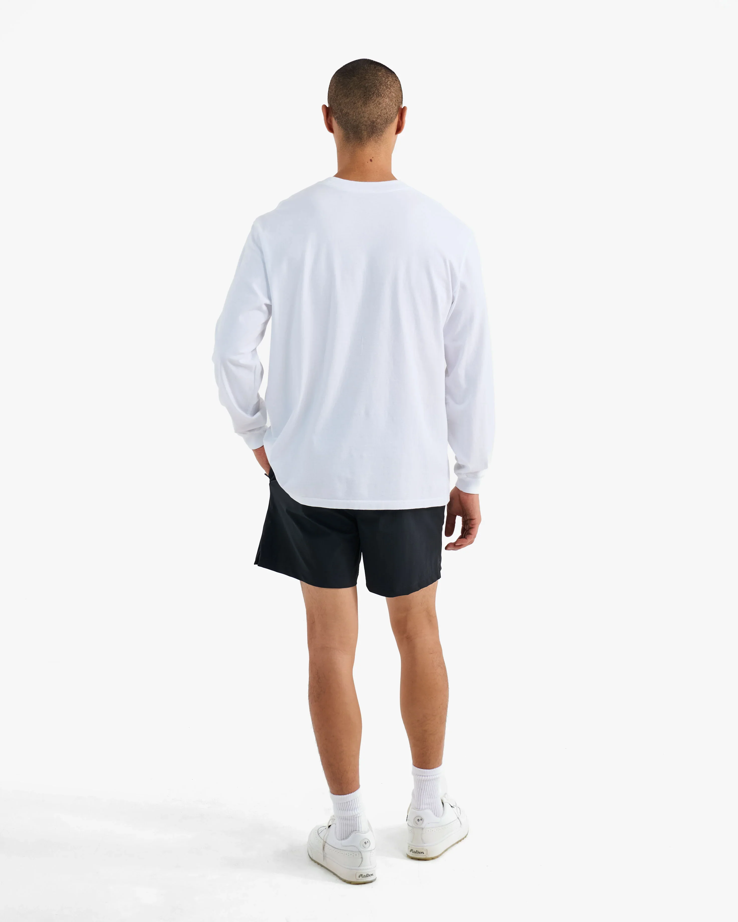 Malbon Golf Swing Oil Long sleeve T-Shirt - White - Image 5