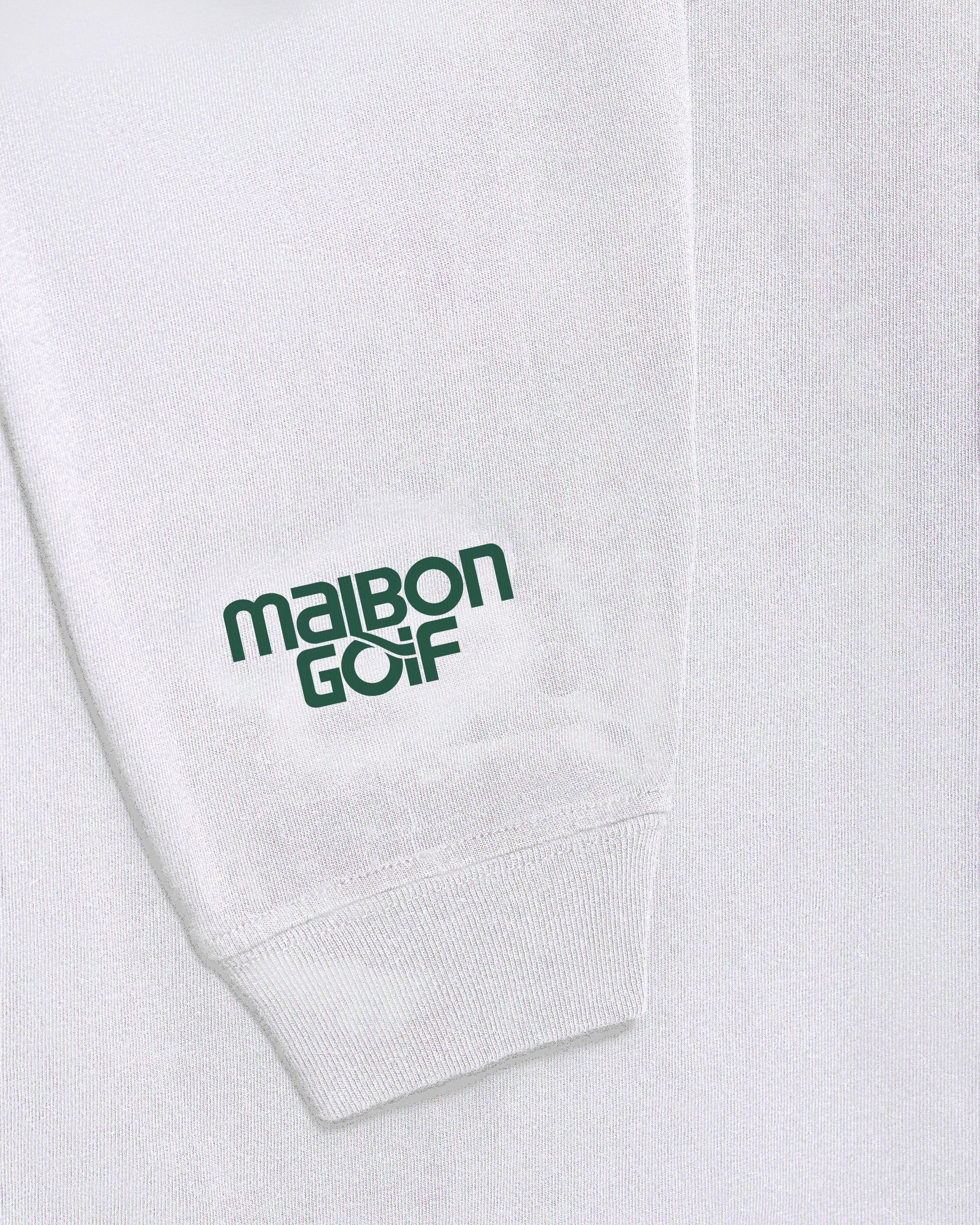 Malbon Golf Swing Oil Long sleeve T-Shirt - White - Image 6