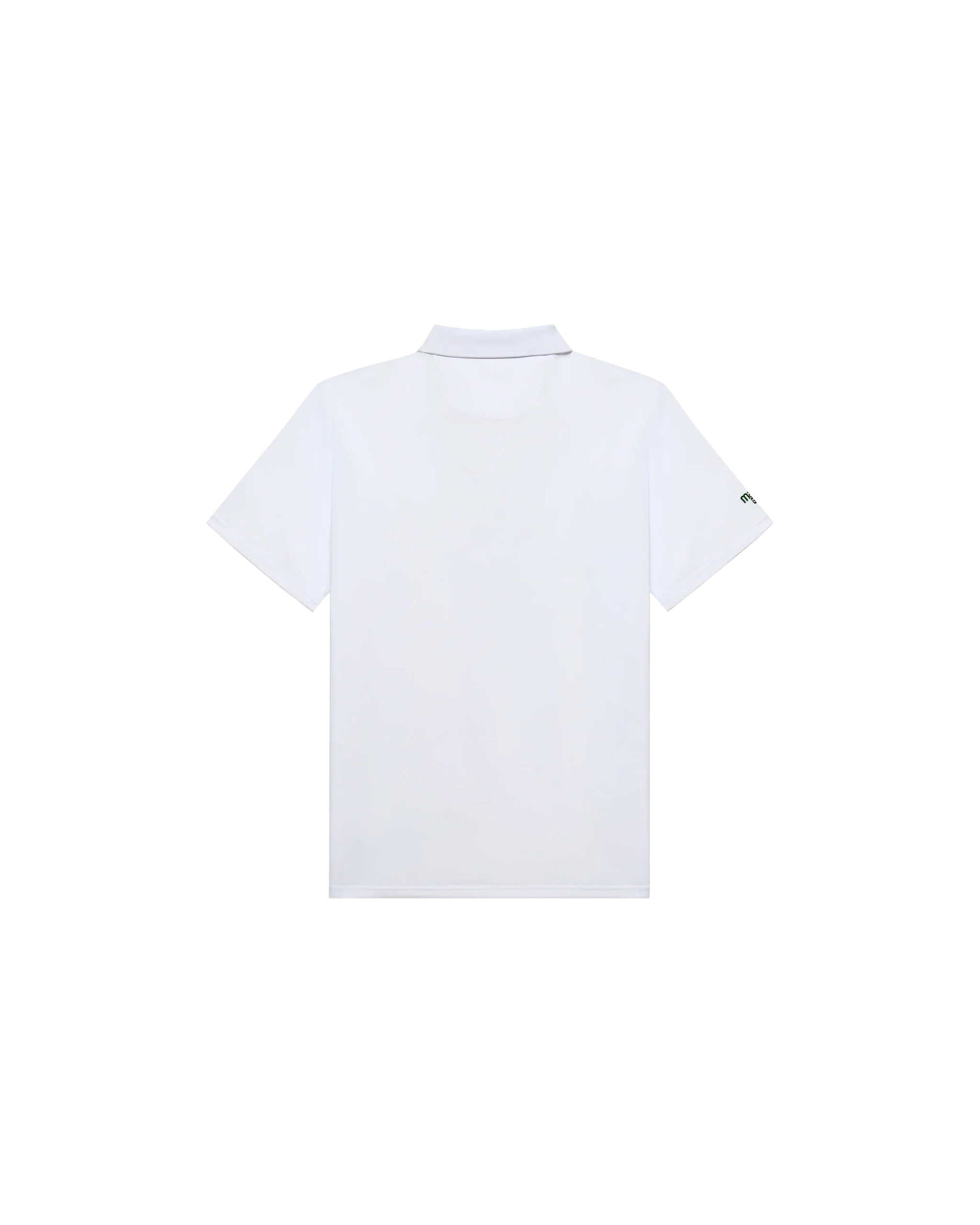 Malbon Golf Swing Oil Performance Pique Polo - White - Image 2