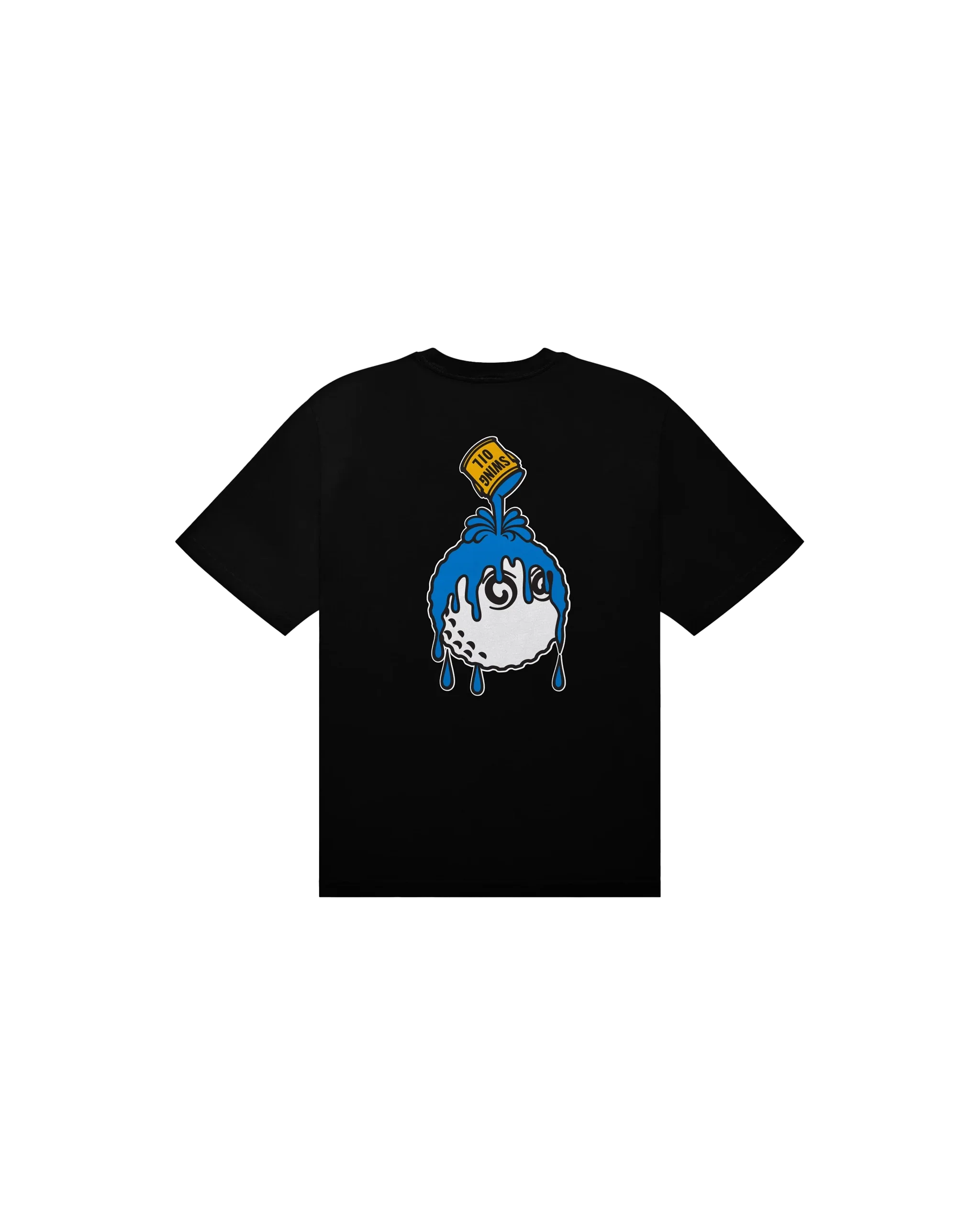 Malbon Golf Swing Oil T-Shirt - Black - Image 2