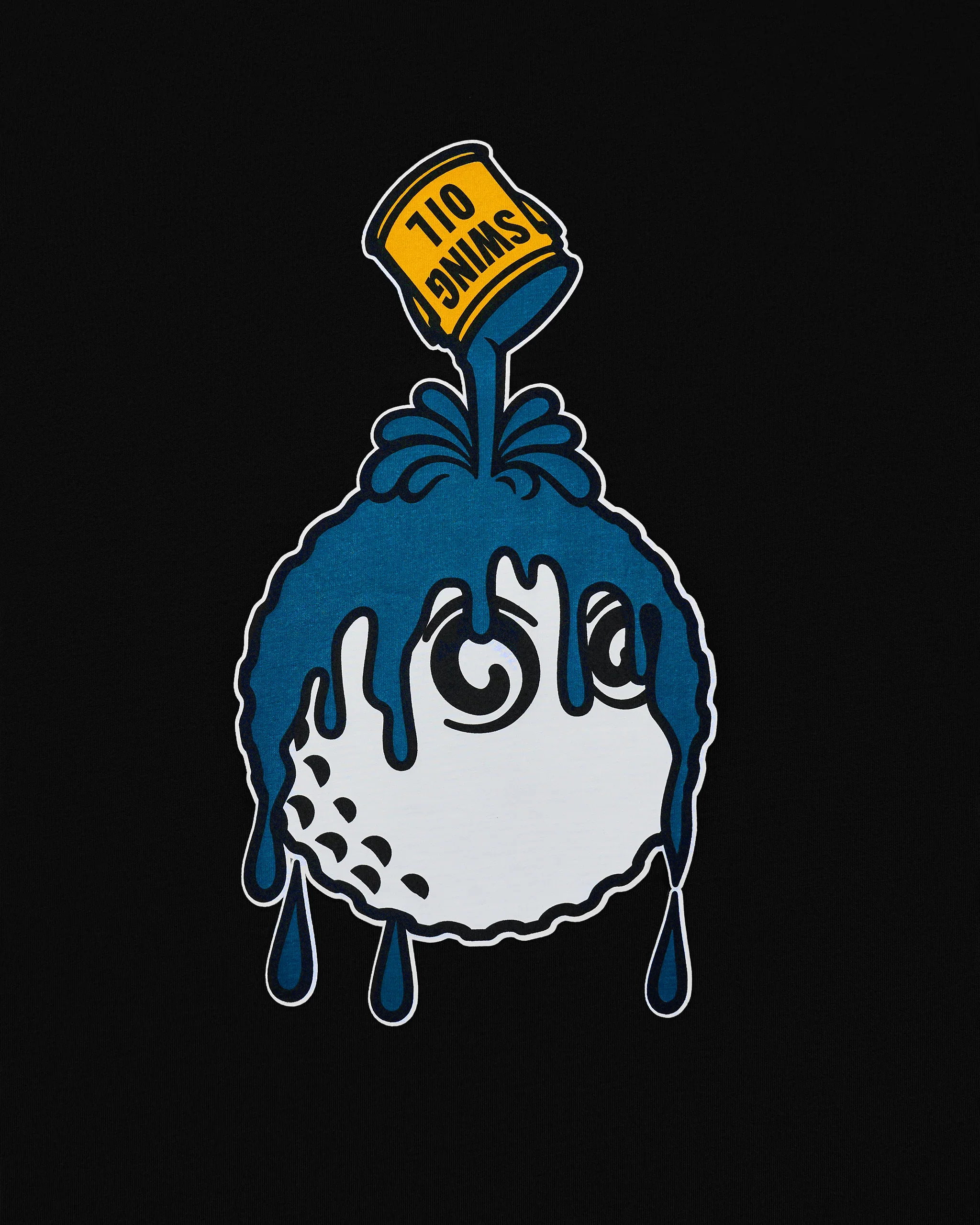 Malbon Golf Swing Oil T-Shirt - Black - Image 5
