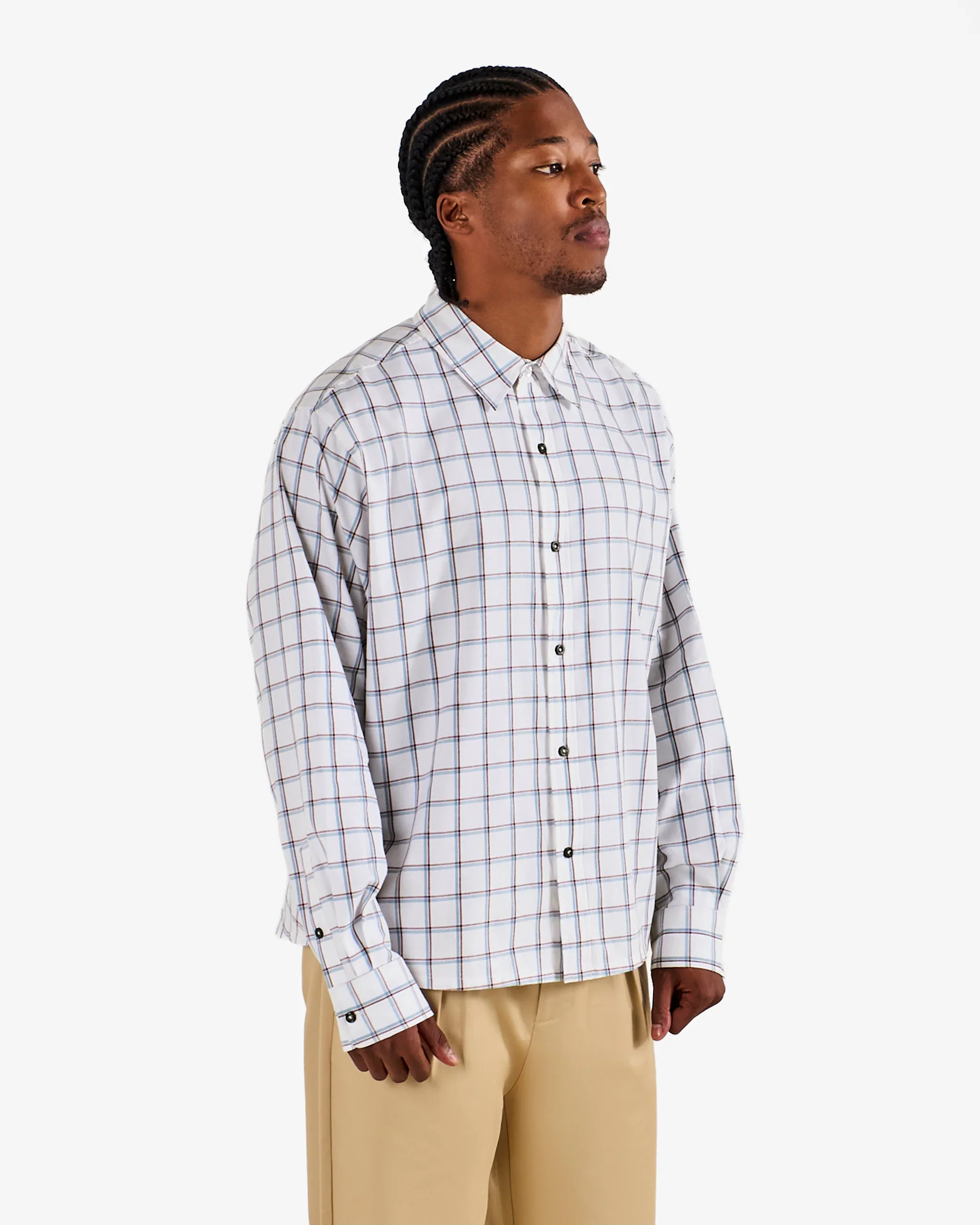 Malbon Golf Tattersall Shirt - Multi - Image 5