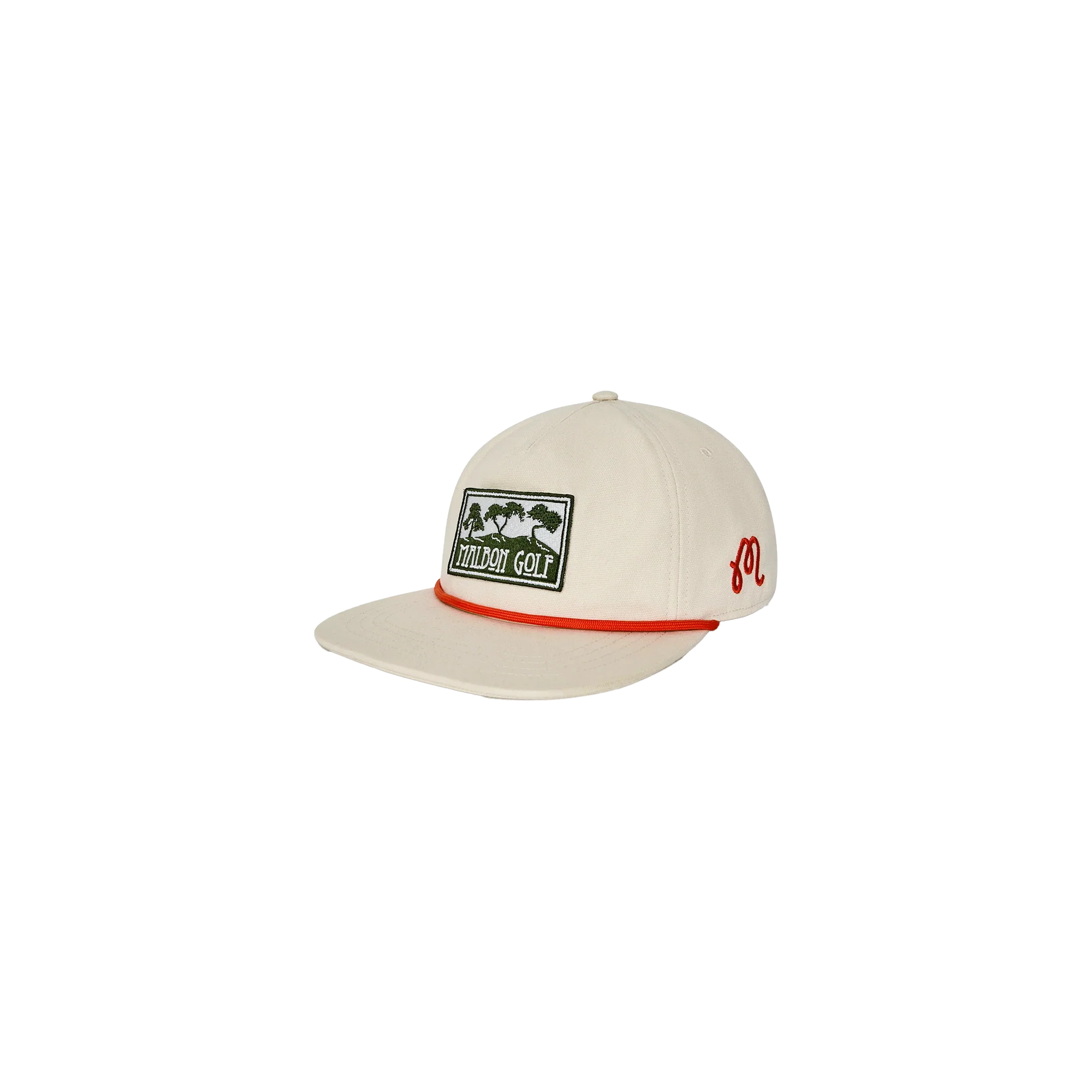Malbon Golf Torrey Pines Rope Hat - Beige - Image 2