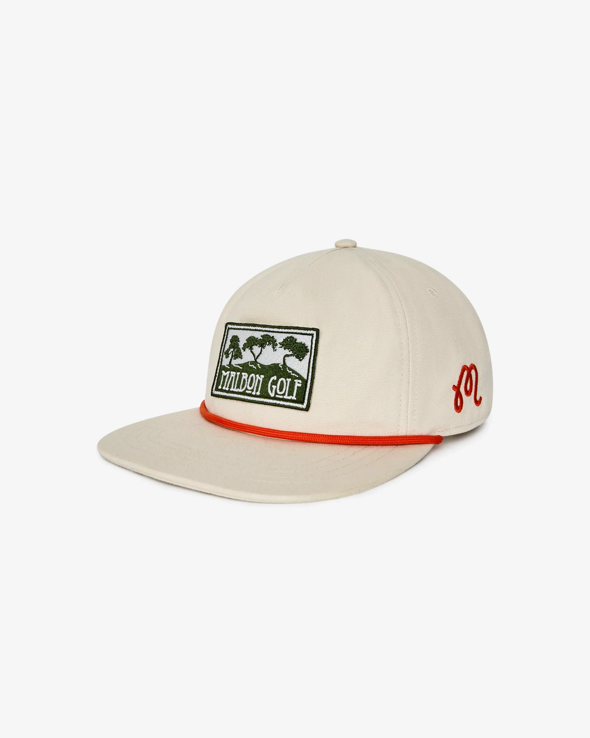 Malbon Golf Torrey Pines Rope Hat - Beige - Image 4