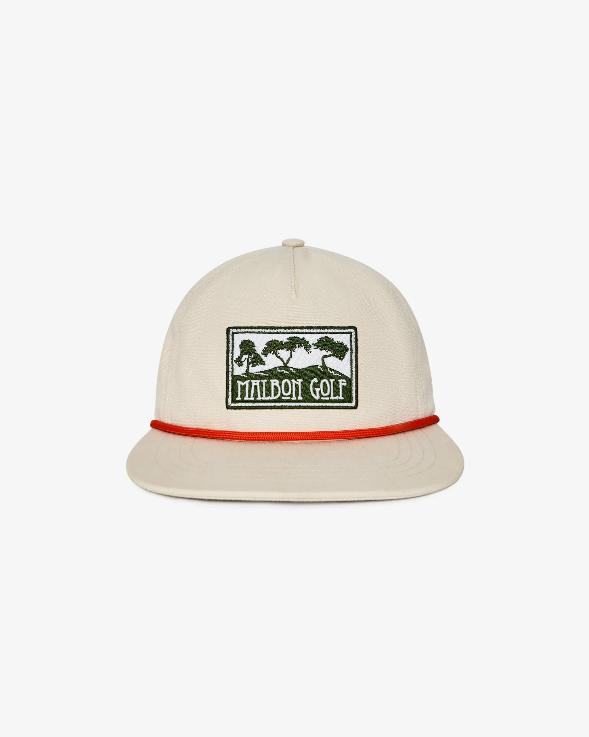 Malbon Golf Torrey Pines Rope Hat - Beige - Image 5