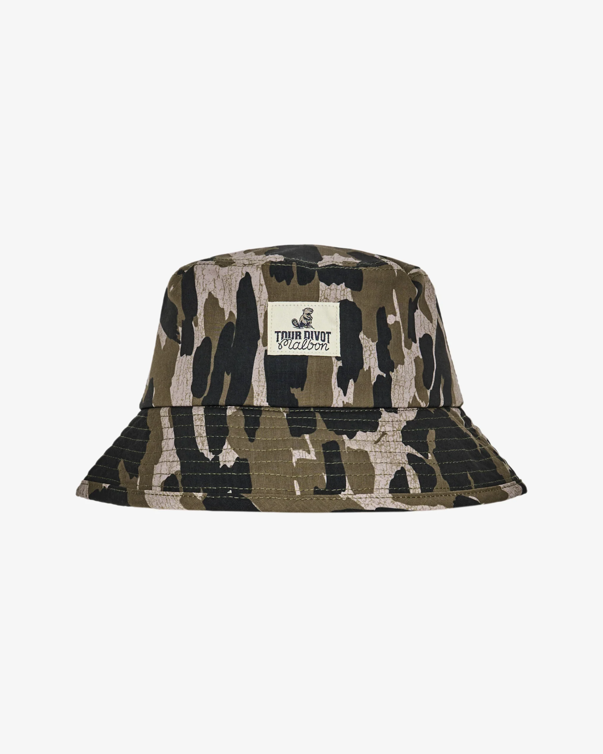 Malbon Golf Tour Divot Camo Bucket Hat - Image 4