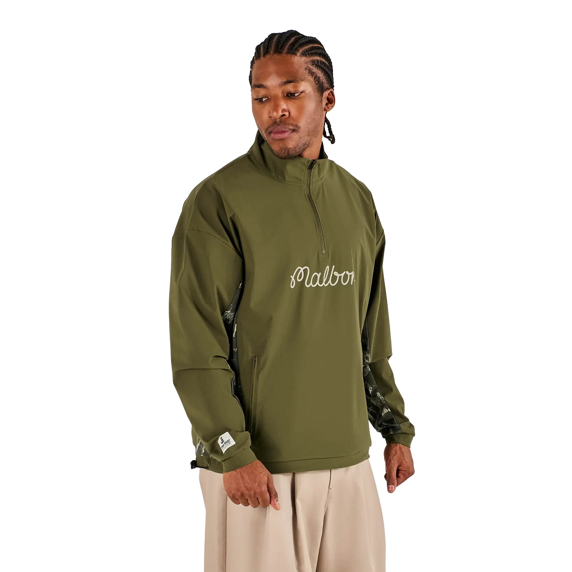 Malbon Golf Tour Divot Camo Performance Shell Jacket - Image 2