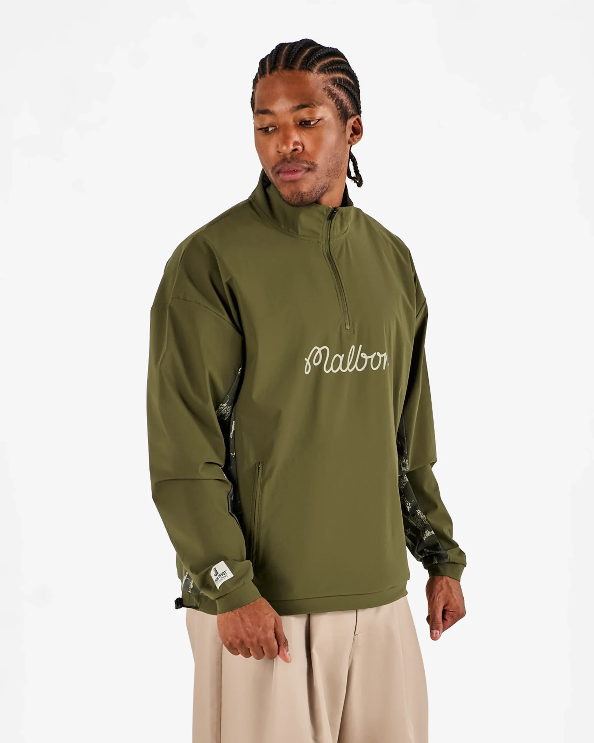 Malbon Golf Tour Divot Camo Performance Shell Jacket - Image 3