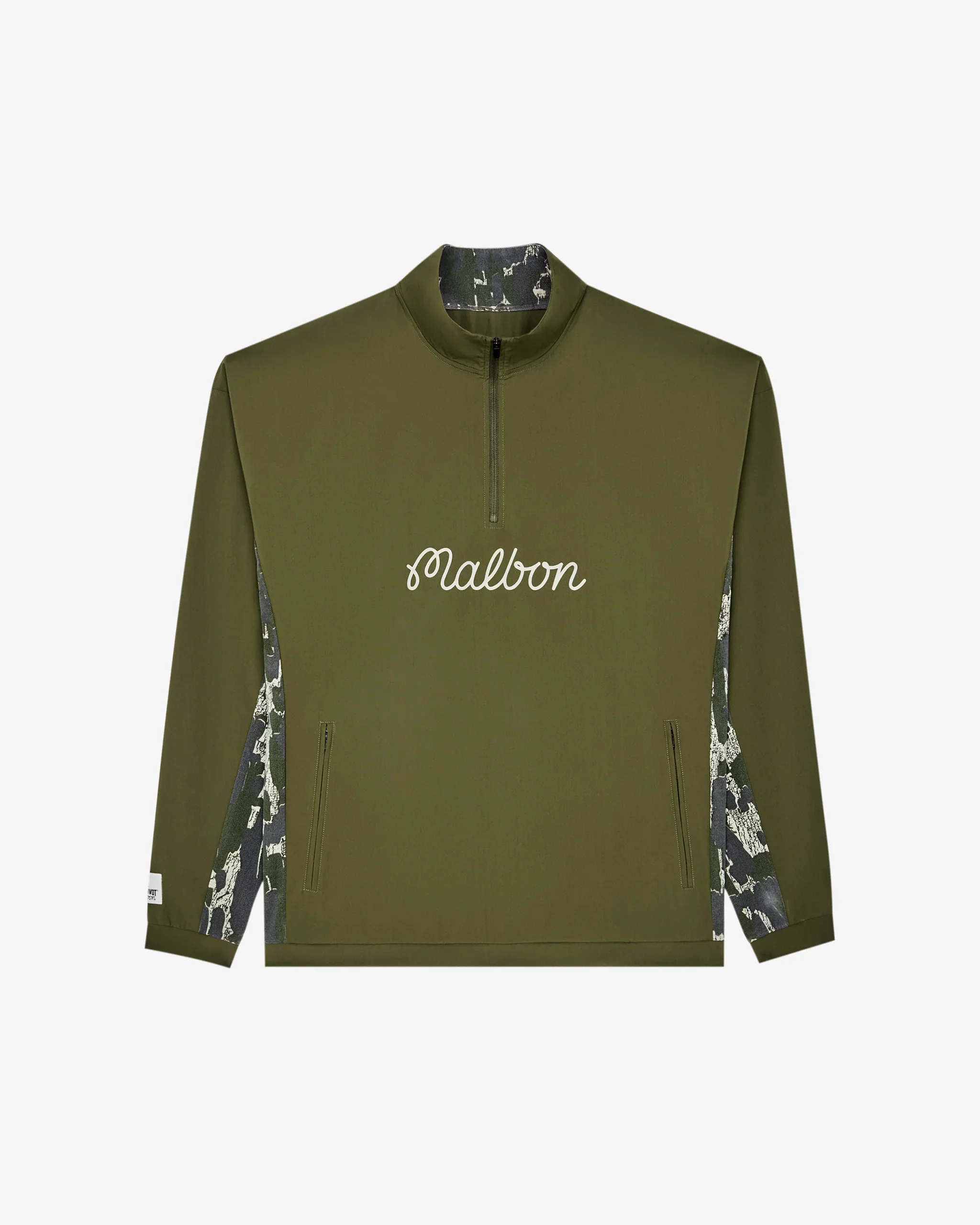 Malbon Golf Tour Divot Camo Performance Shell Jacket - Image 4