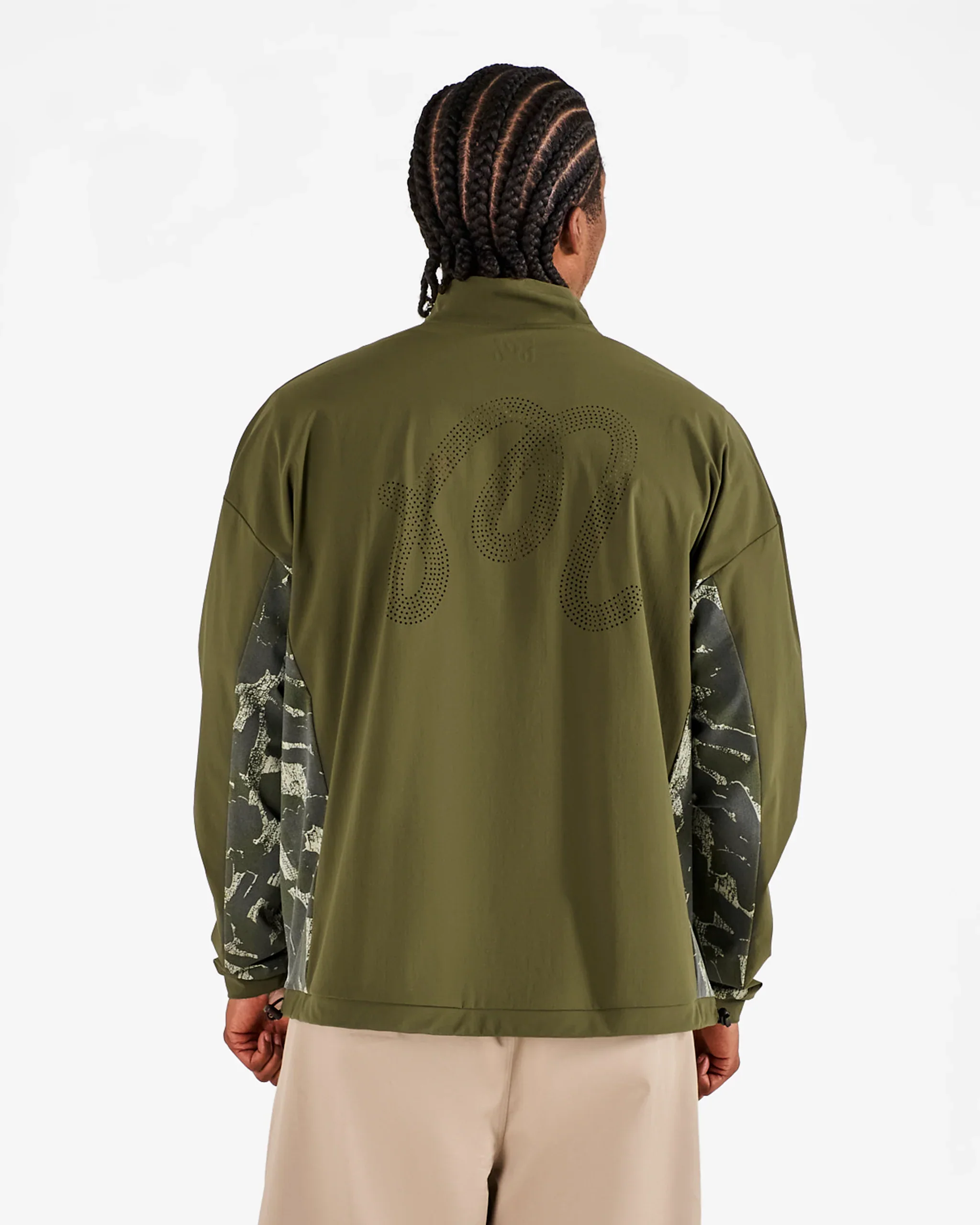 Malbon Golf Tour Divot Camo Performance Shell Jacket - Image 5