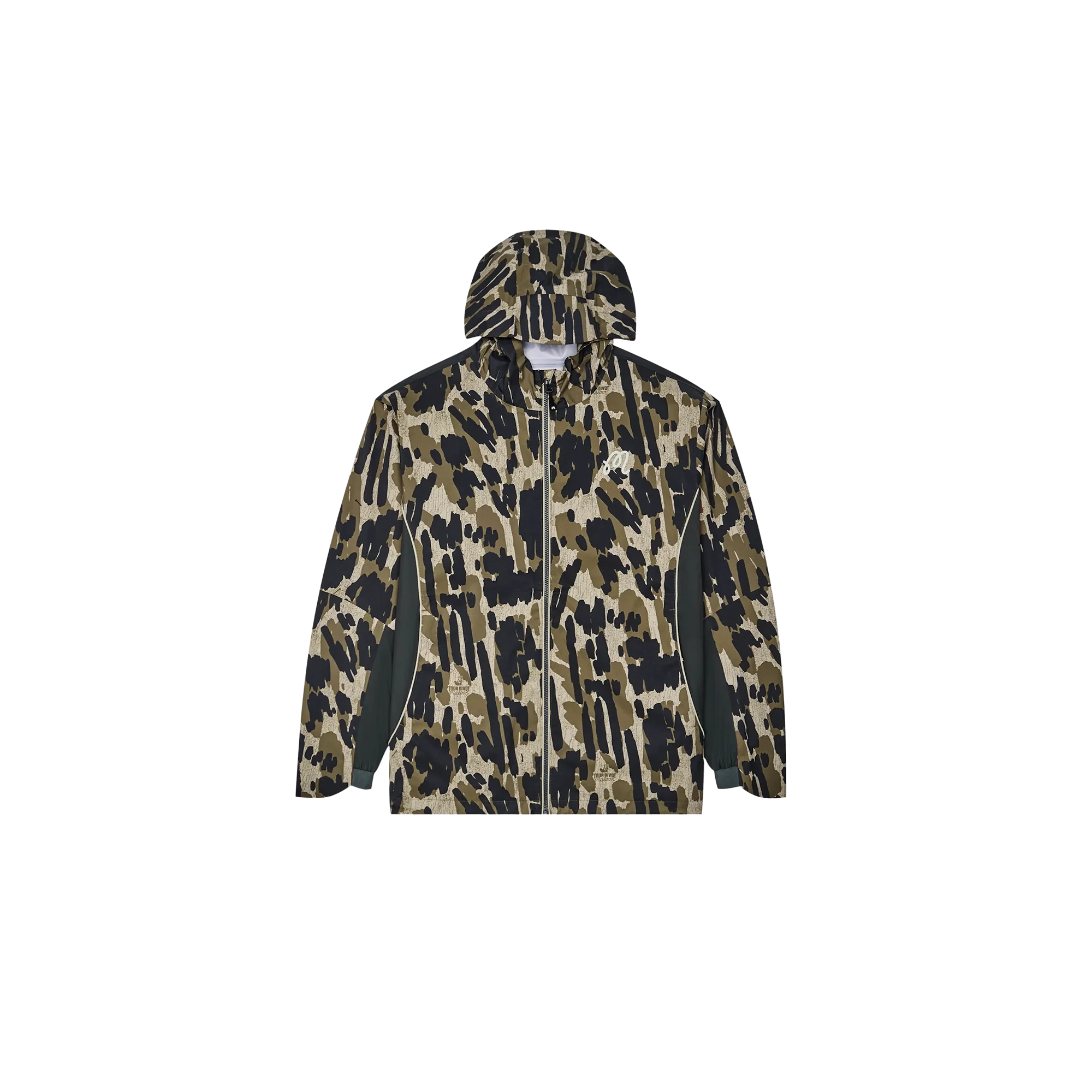 Malbon Golf Tour Divot Camo Rain Jacket