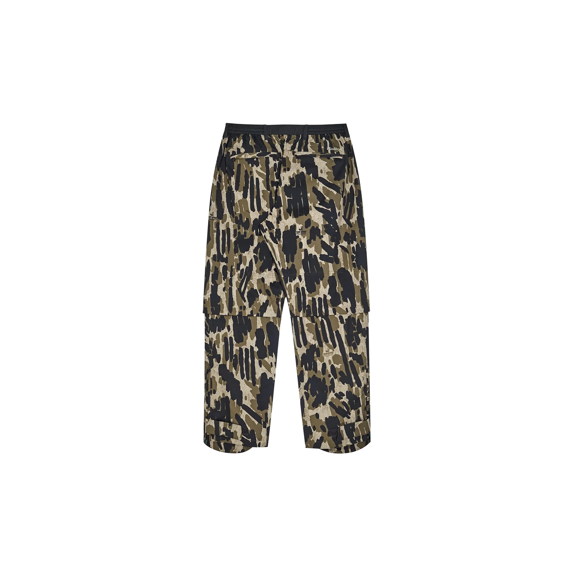 Malbon Golf Tour Divot Camo Rain Pant - Image 2