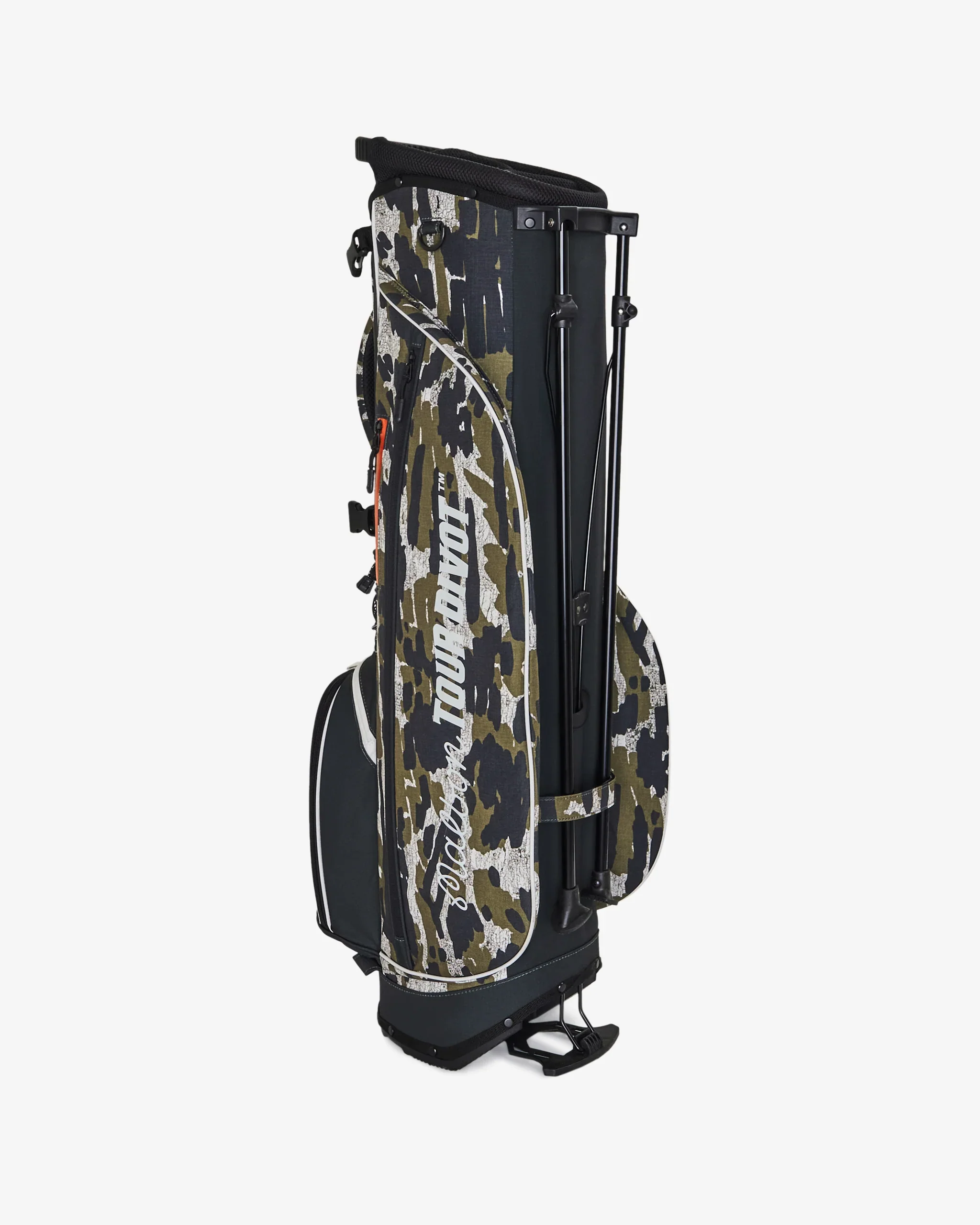 Malbon Golf Tour Divot Camo Walking Bag - Image 3