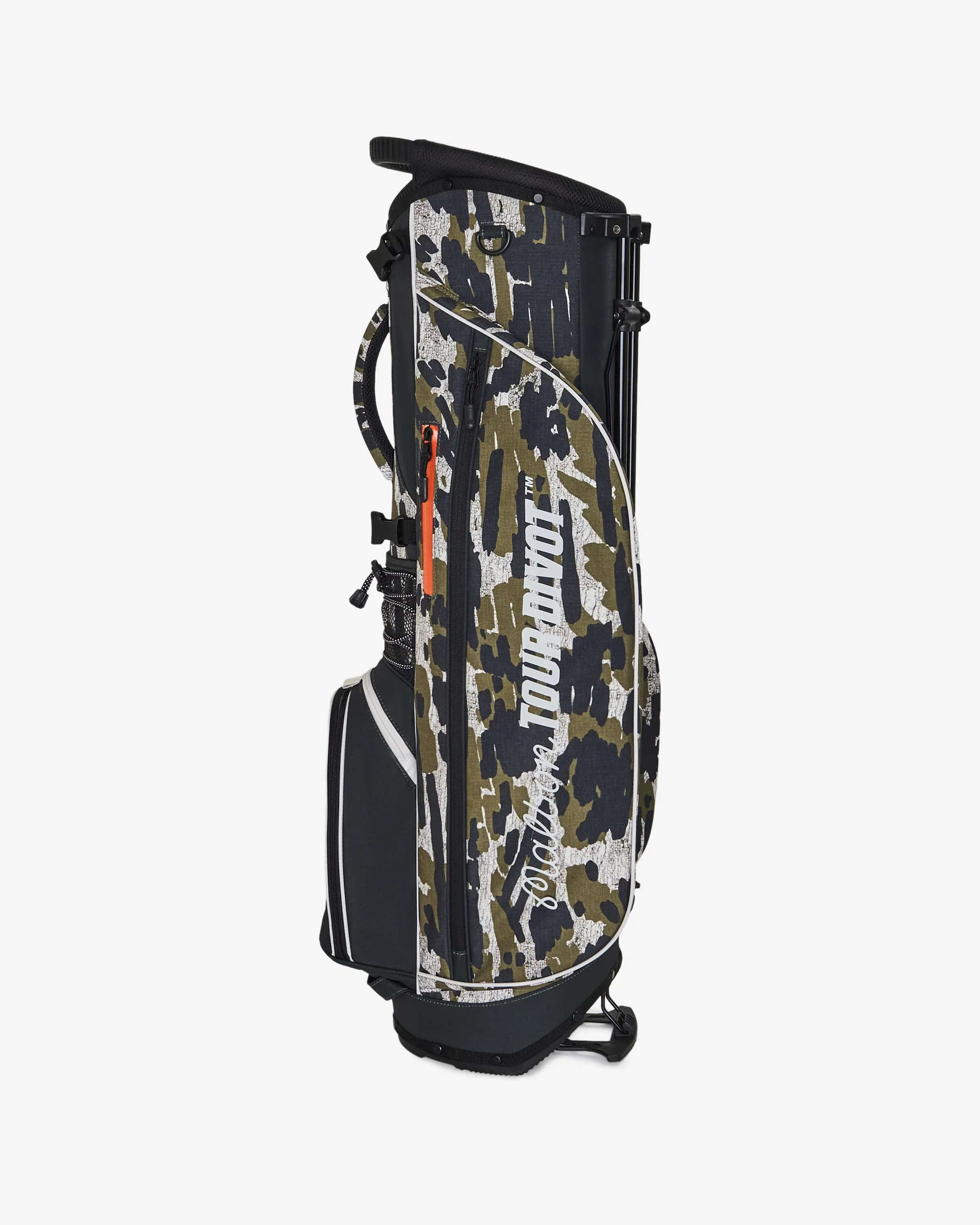 Malbon Golf Tour Divot Camo Walking Bag - Image 4