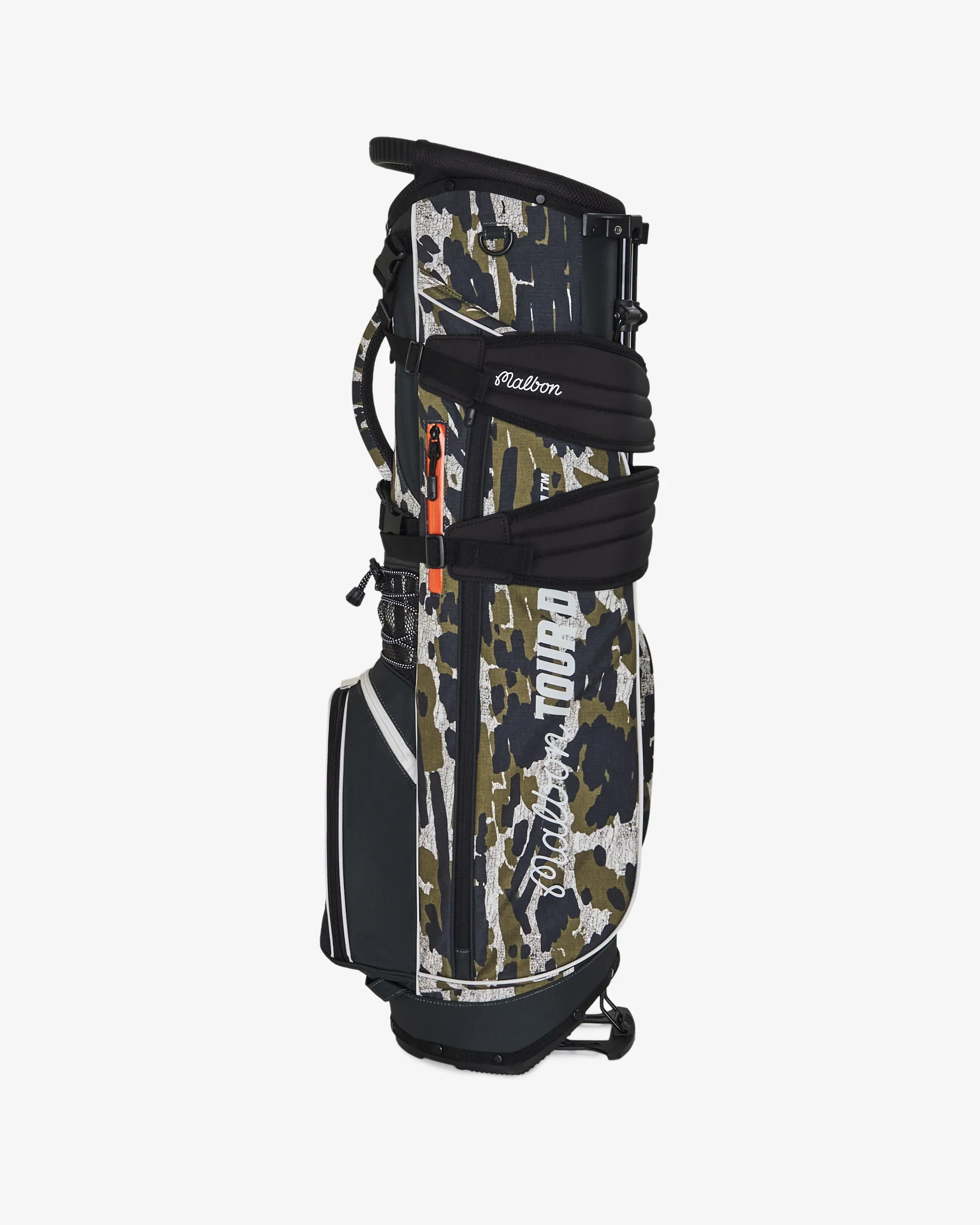 Malbon Golf Tour Divot Camo Walking Bag - Image 7