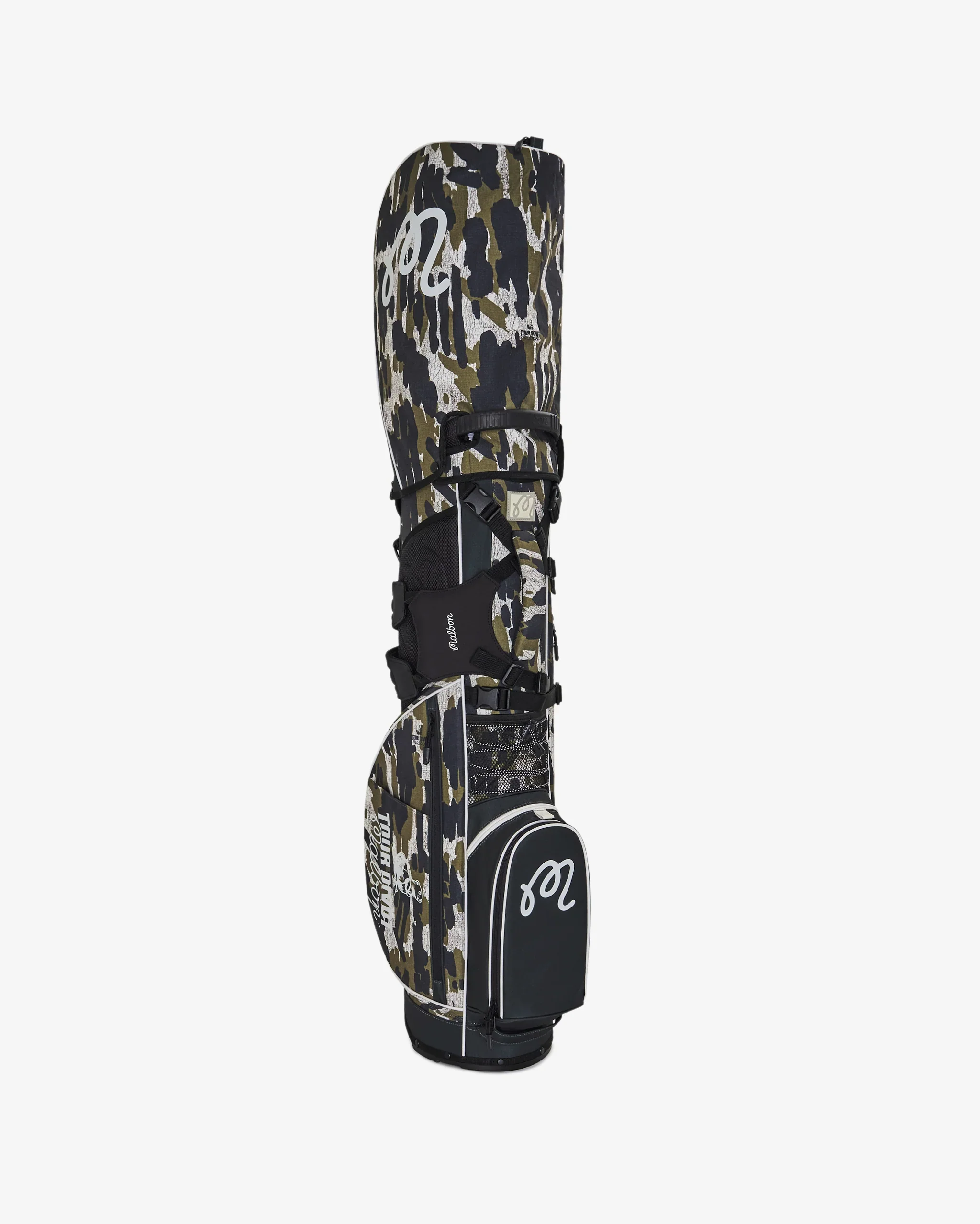 Malbon Golf Tour Divot Camo Walking Bag - Image 9