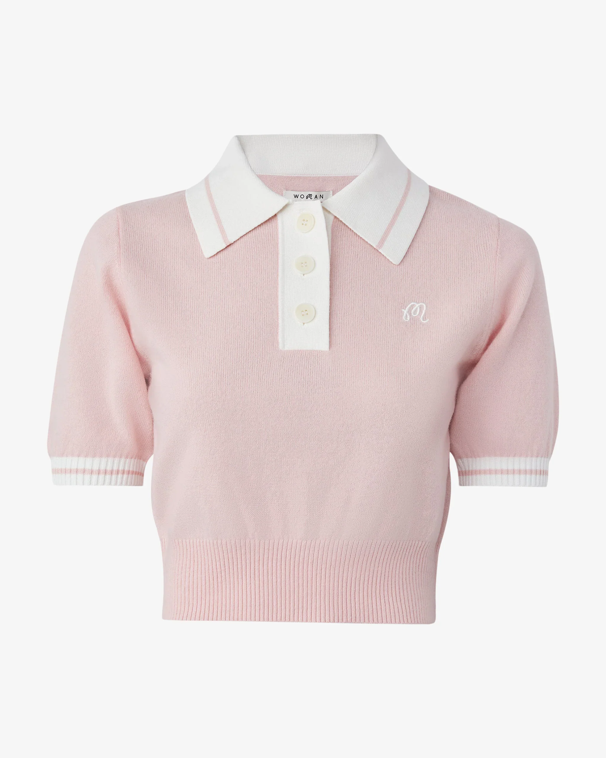 Malbon Mikayla Knit Polo - Dusty Rose - Image 7
