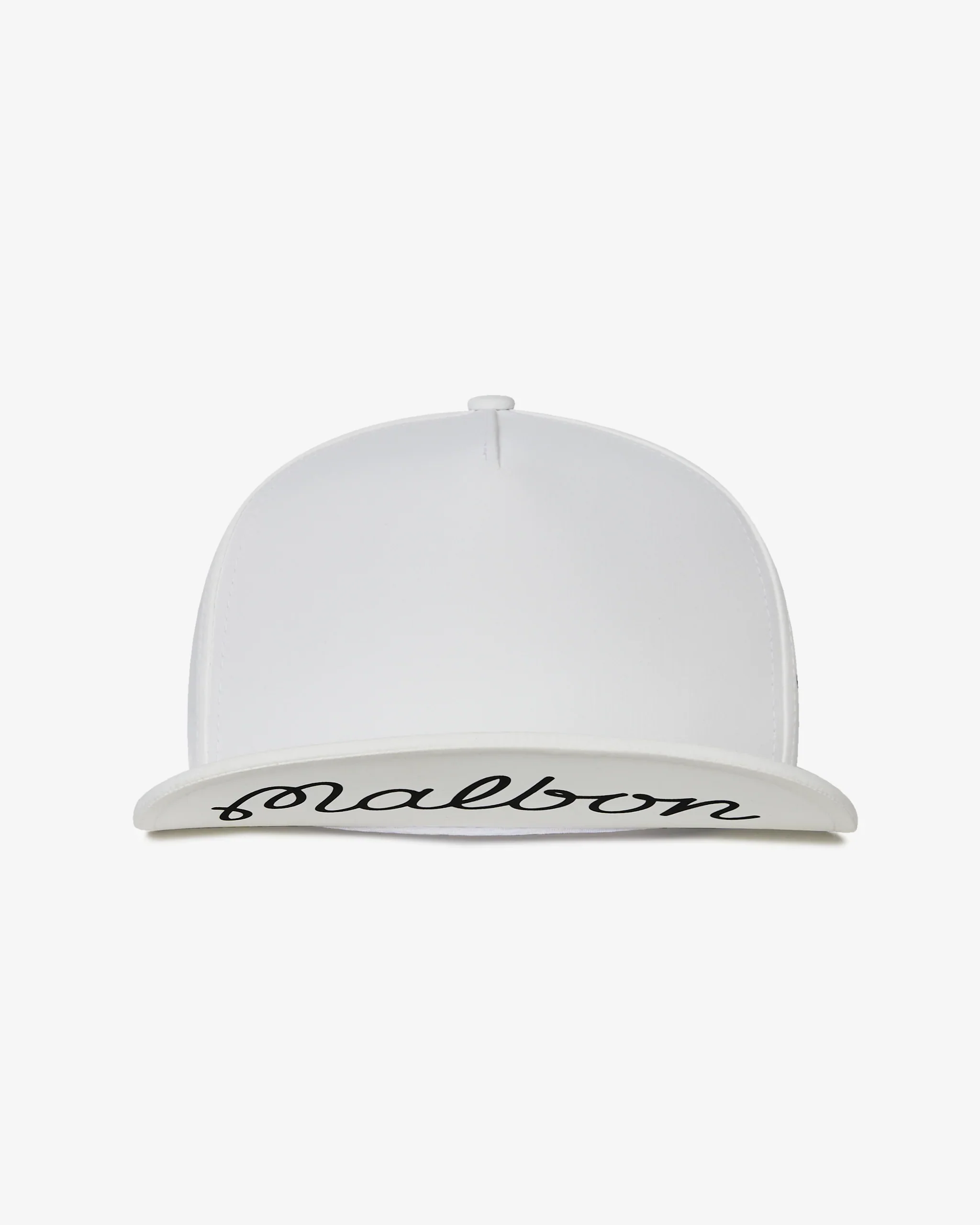 Malbon Golf x Jesper Parnevik 5 Panel Hat - White - Image 4
