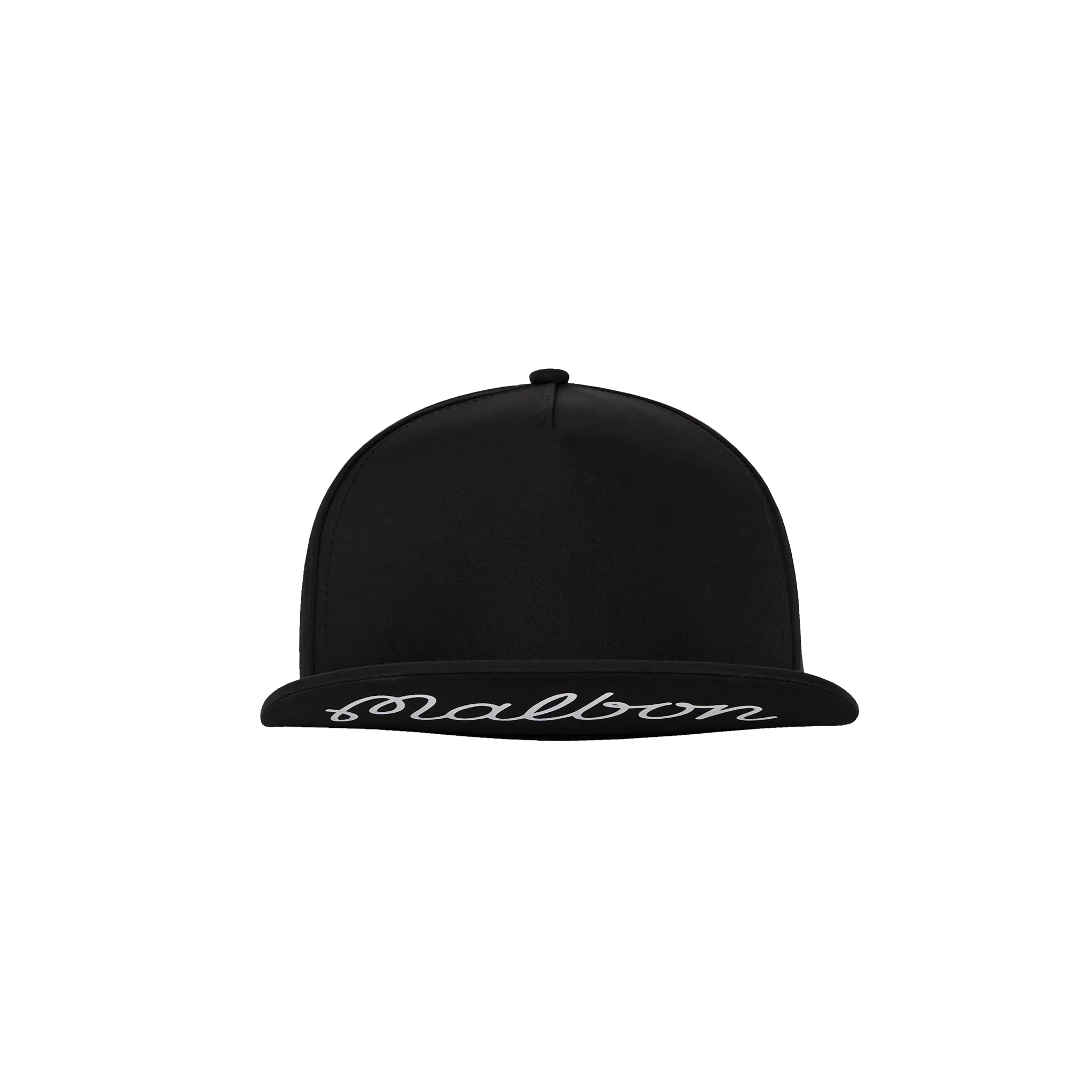 Malbon Golf x Jesper Parnevik 5 Panel Hat - Black - Image 2