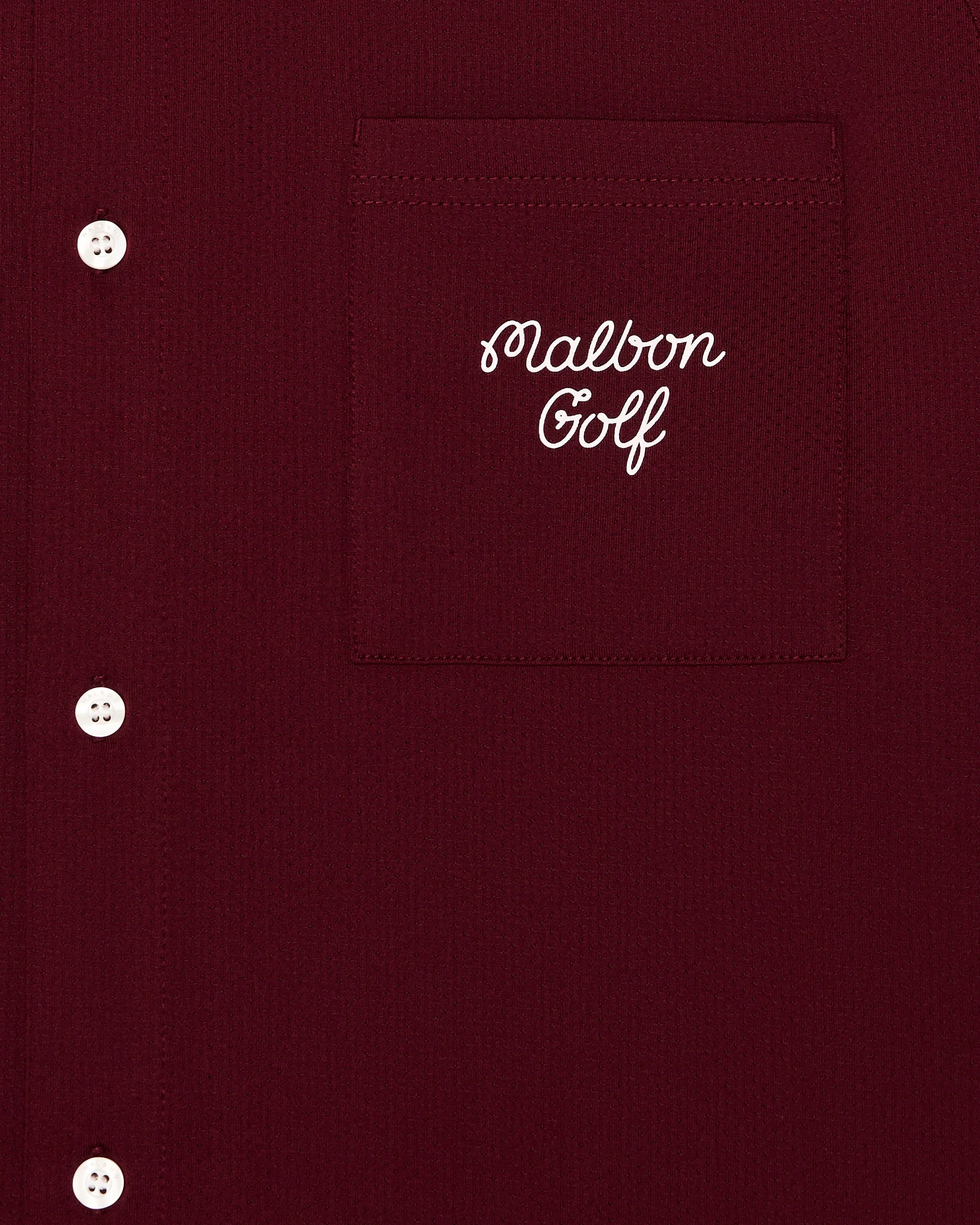 Malbon Golf x Jesper Parnevik Osprey Polo - Cardinal - Image 4