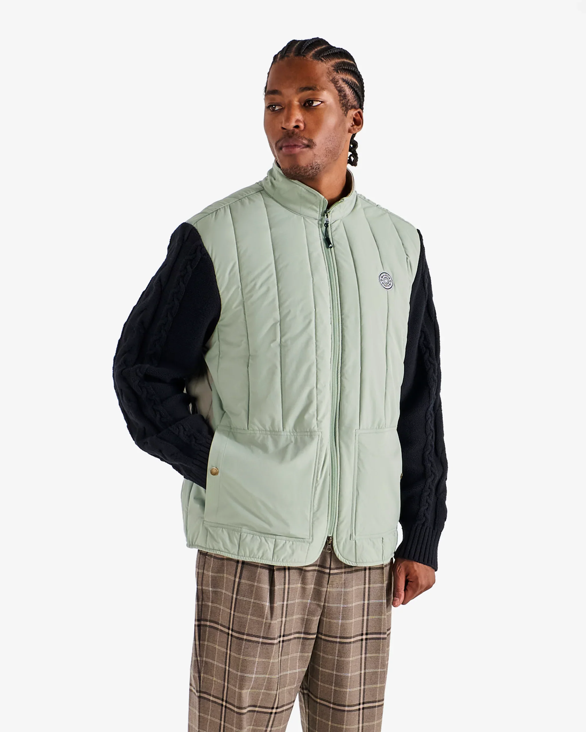 Malbon GolfIsle Hybrid Jacket - Sea Spray - Image 5