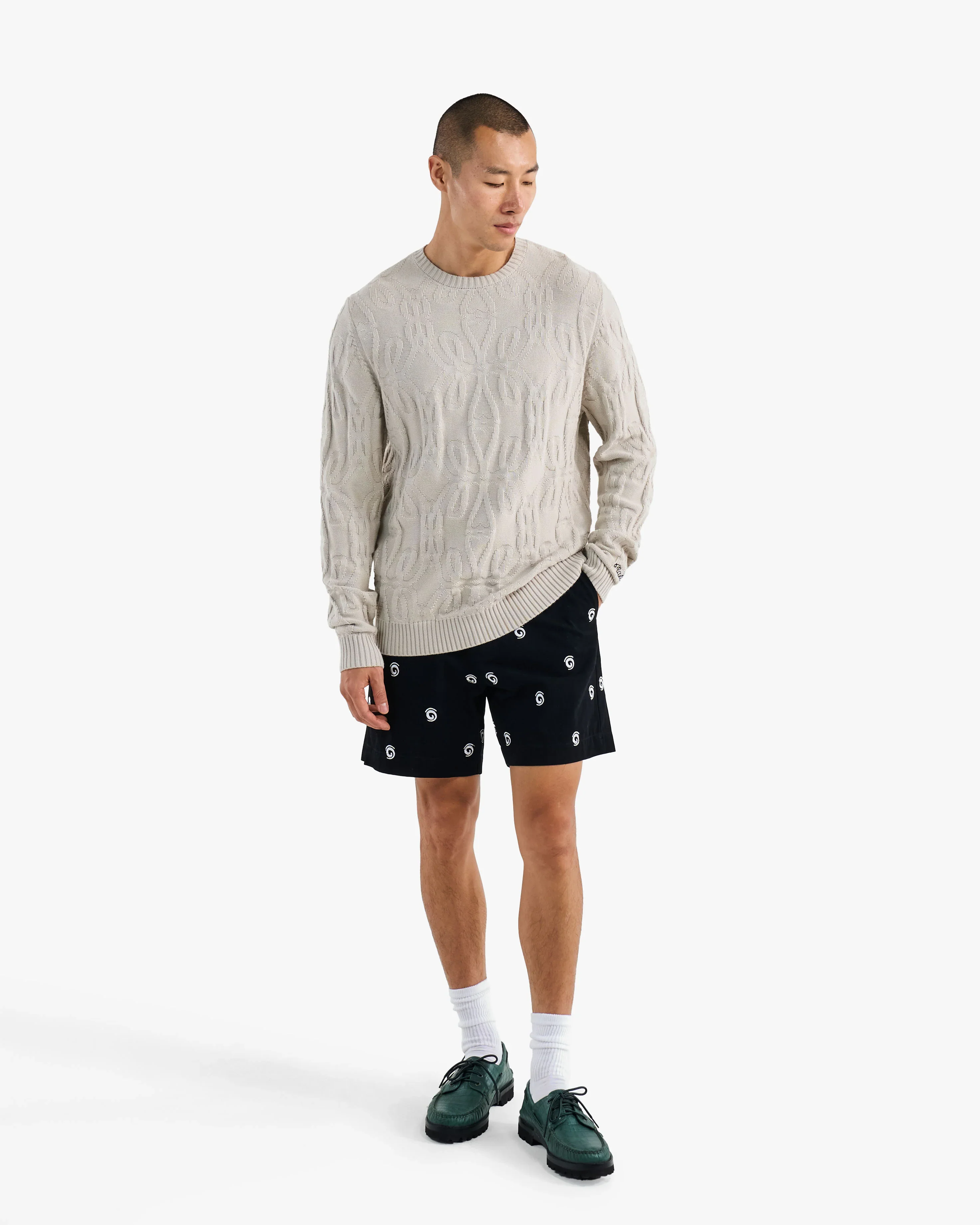 Malbon Monaco Knit Sweater - Ivory - Image 6