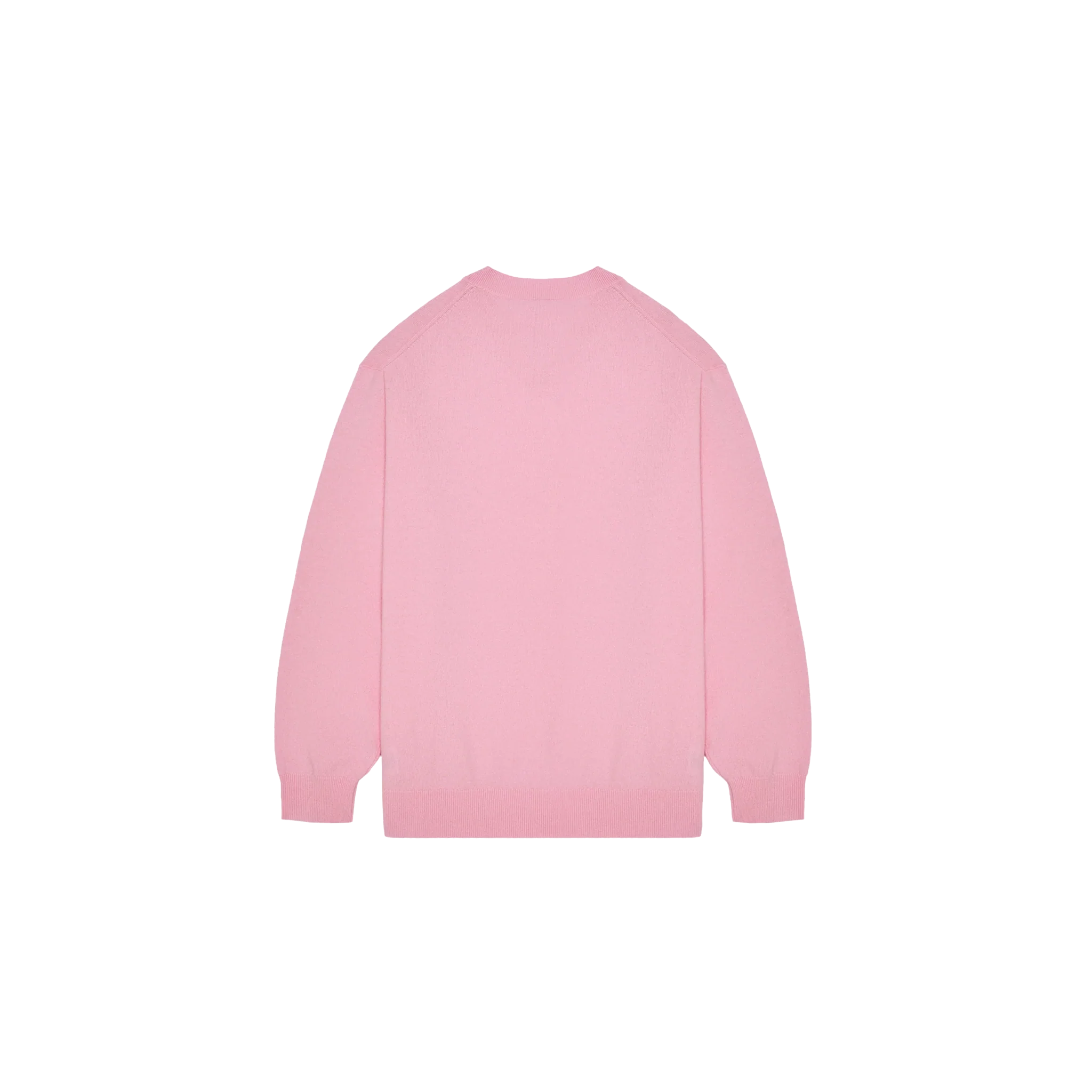 Malbon Golf x Jesper Parnevik V Neck Merino Wool Sweater - Pink - Image 2