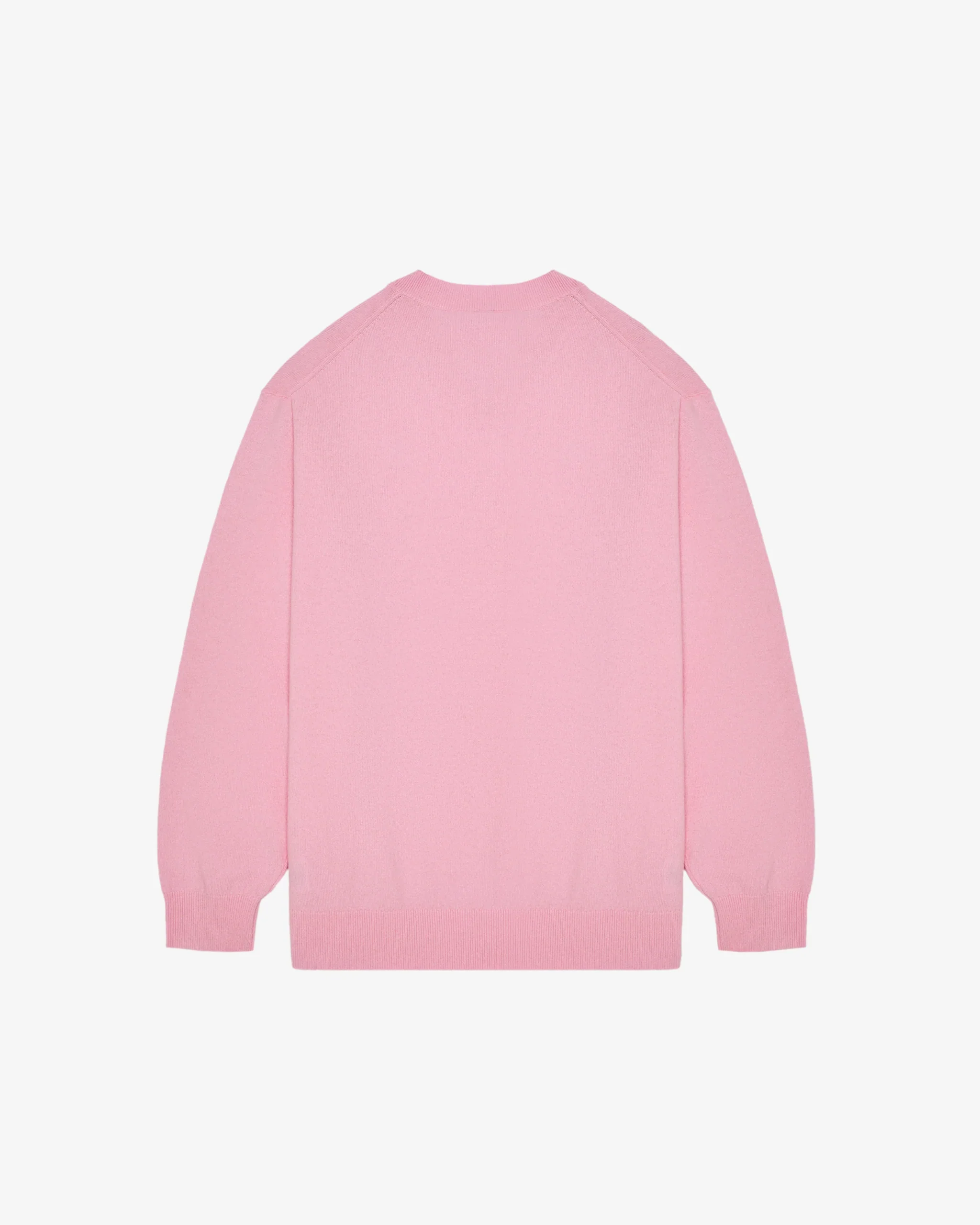Malbon Golf x Jesper Parnevik V Neck Merino Wool Sweater - Pink - Image 8