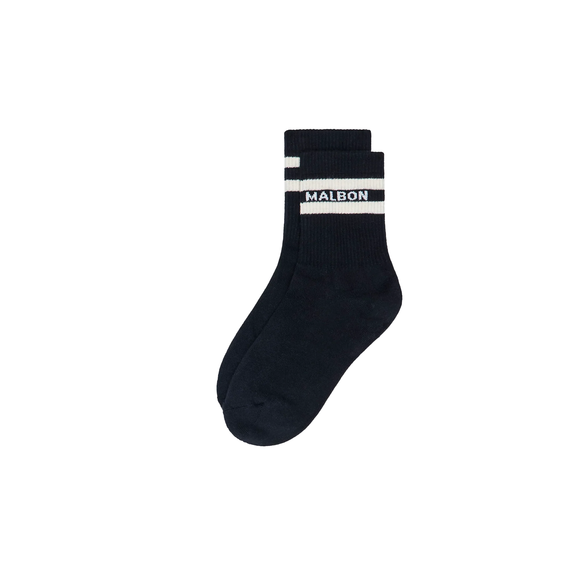 Malbon Nadine Athletic Socks - Black