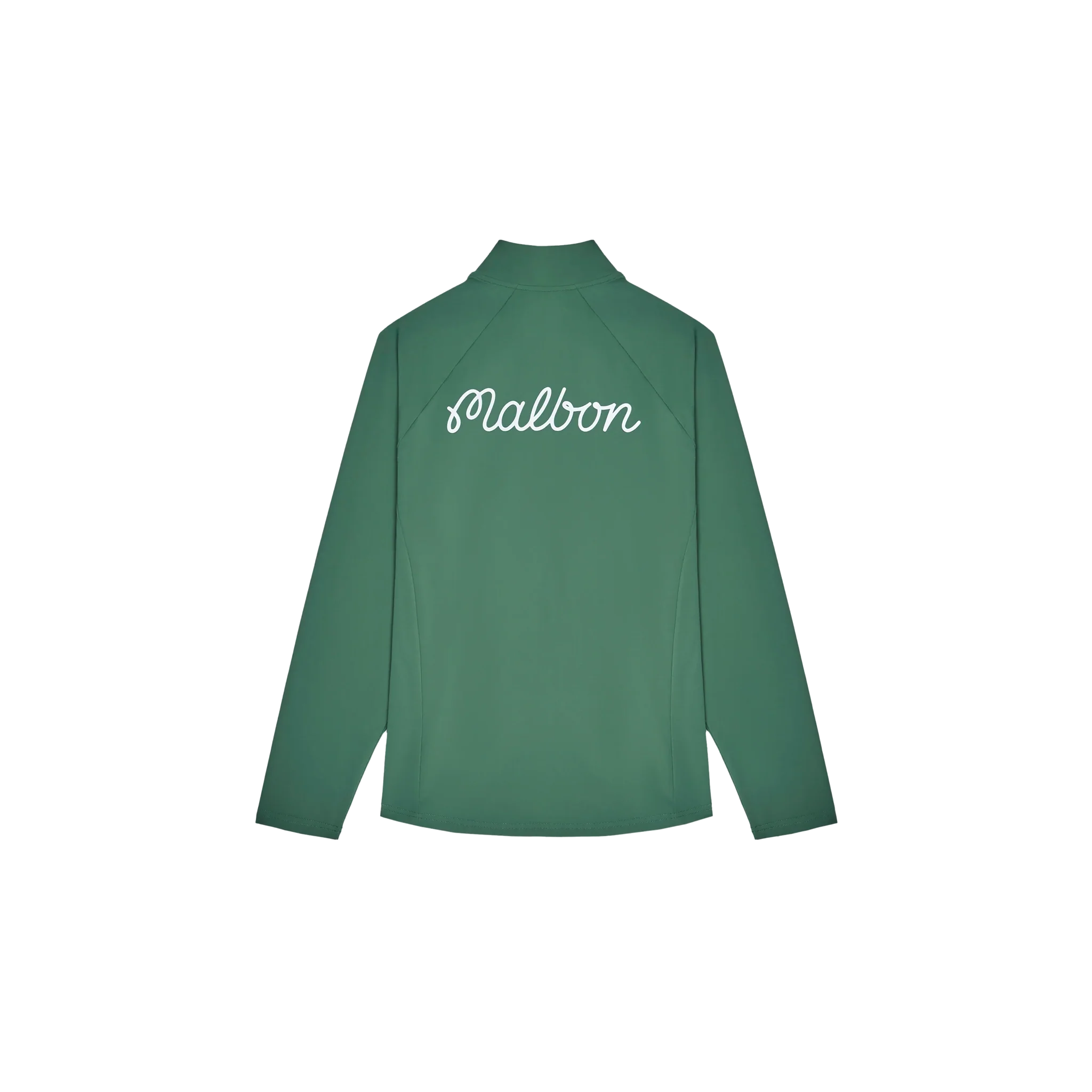 Malbon Performance Raglan Quarter Zip - Forest - Image 2