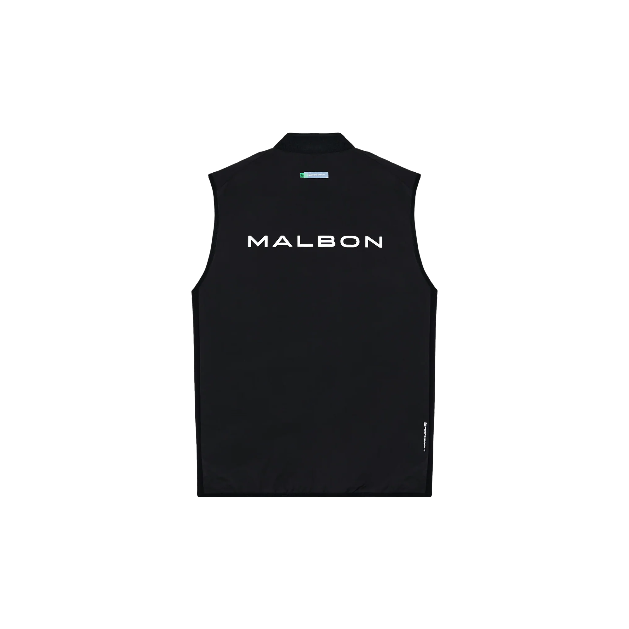 Malbon Performance Ribbed Panel Vest - Black - Image 2