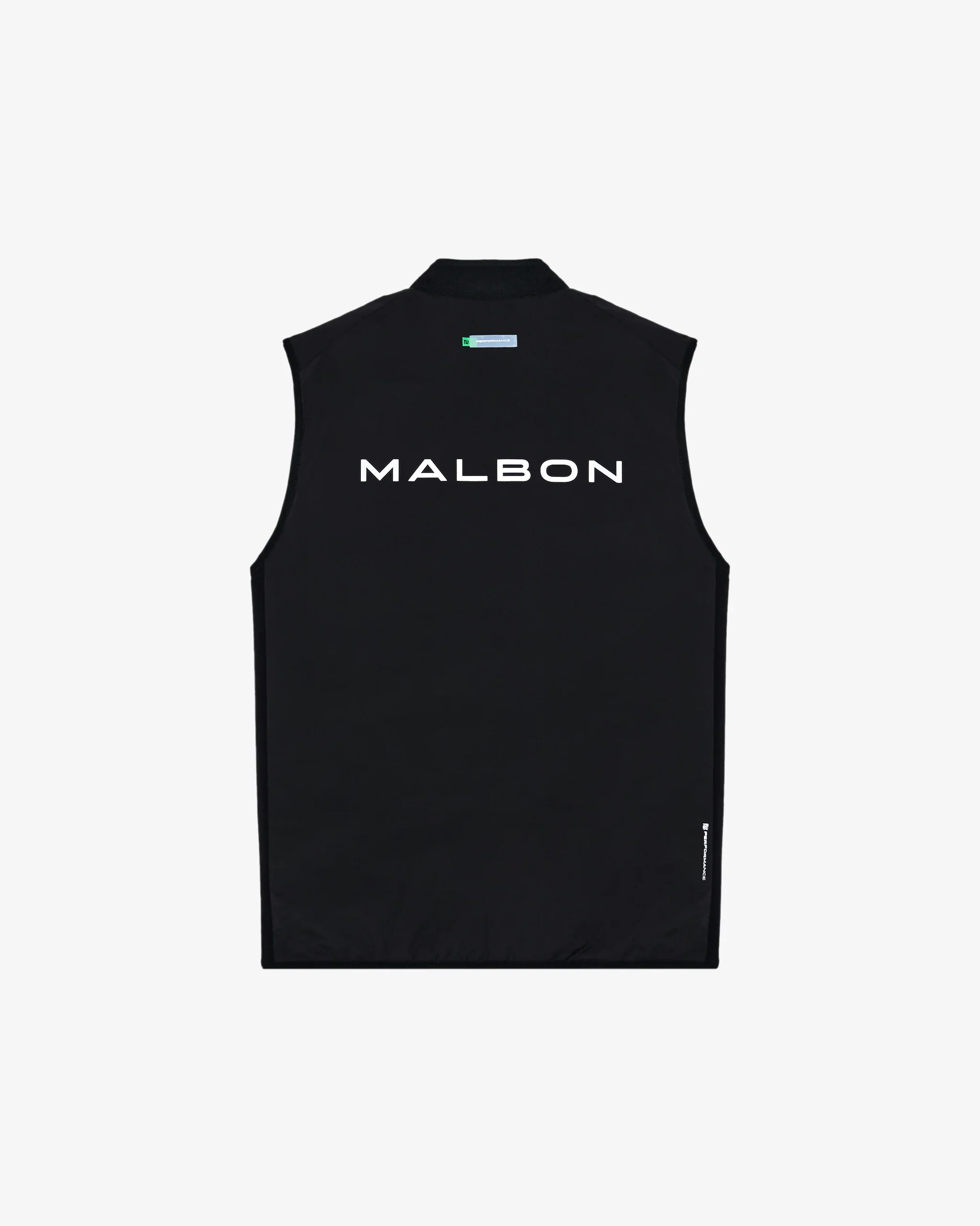 Malbon Performance Ribbed Panel Vest - Black - Image 5