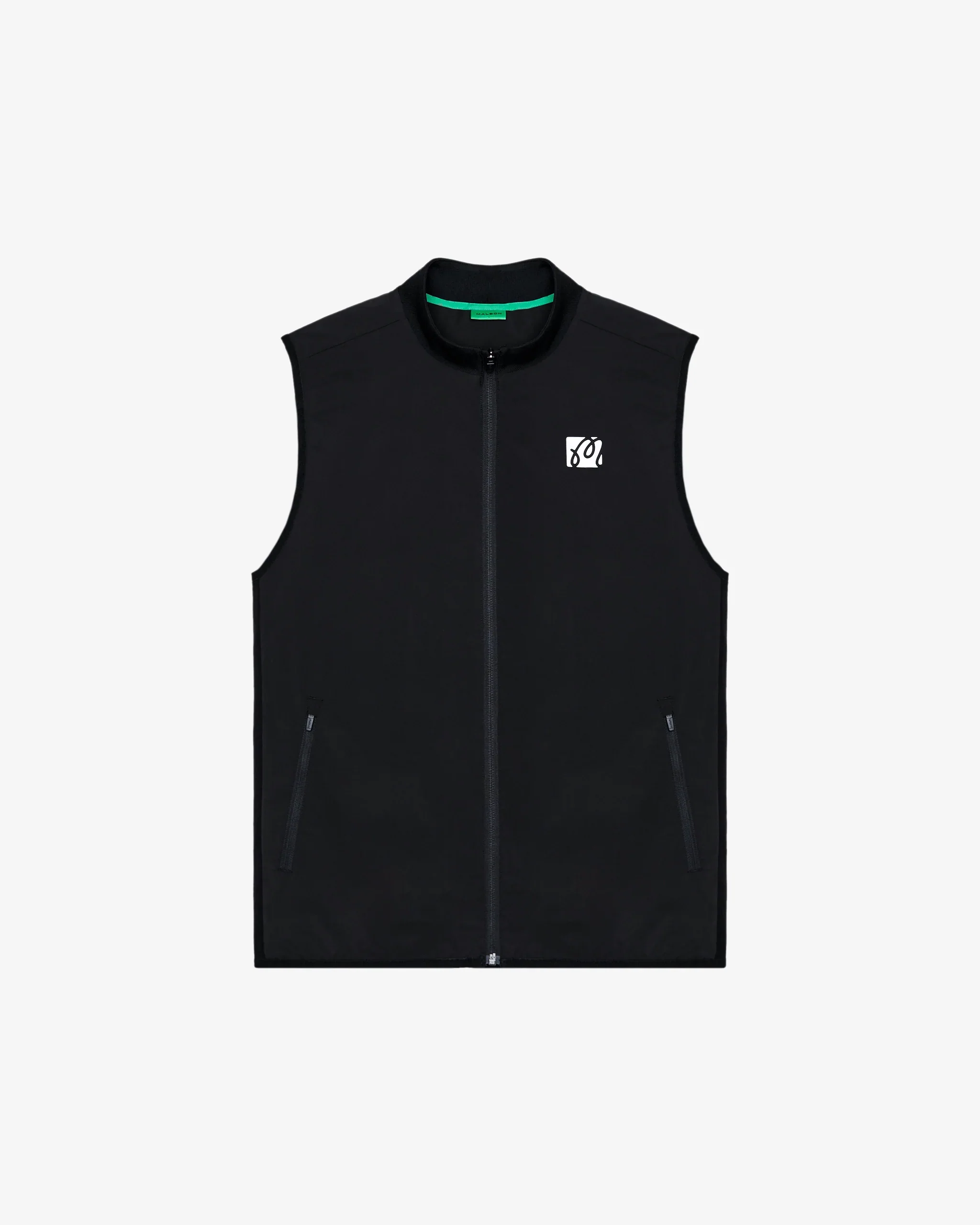 Malbon Performance Ribbed Panel Vest - Black - Image 8