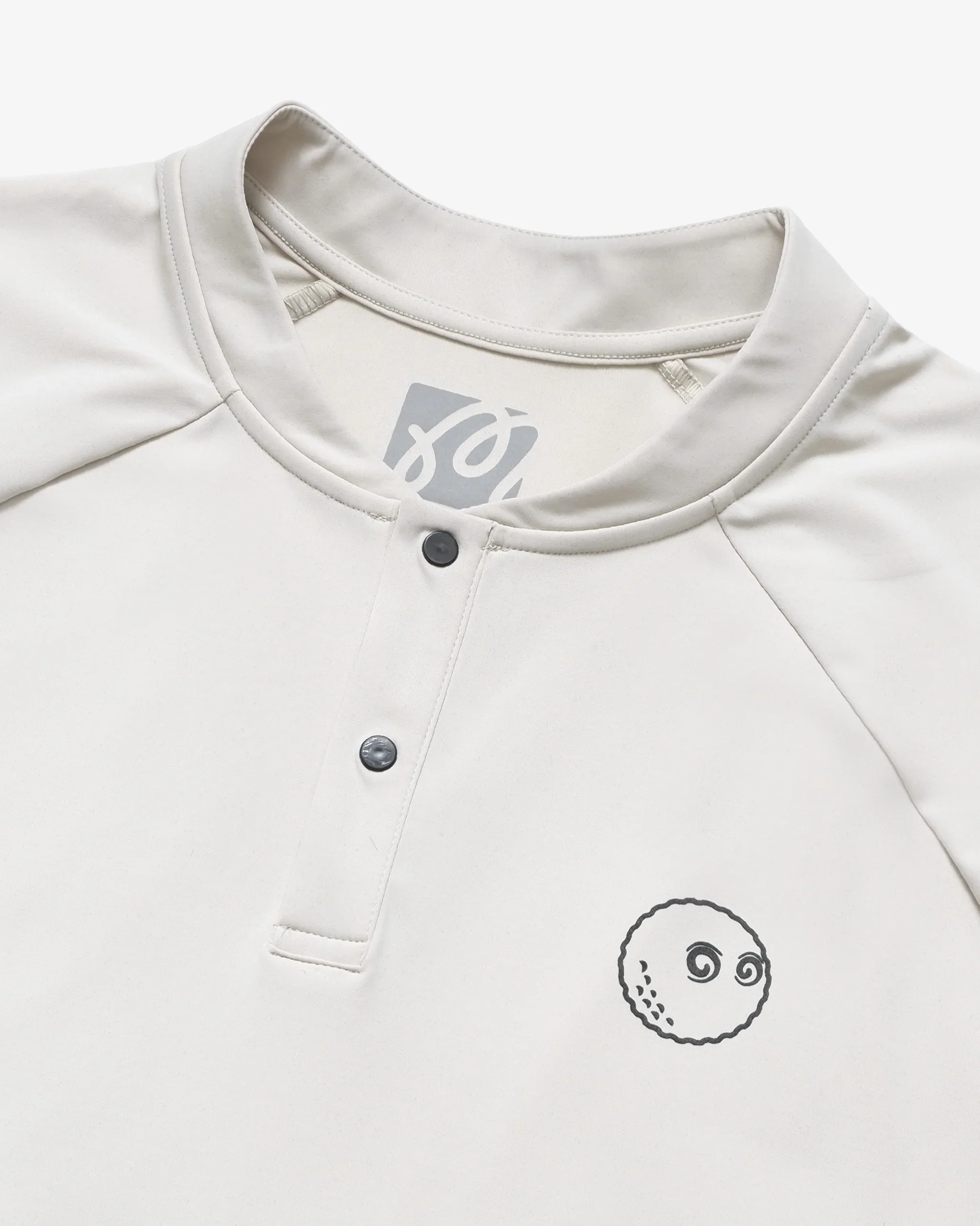 Malbon Performance Blade Collar Polo - Sand - Image 5