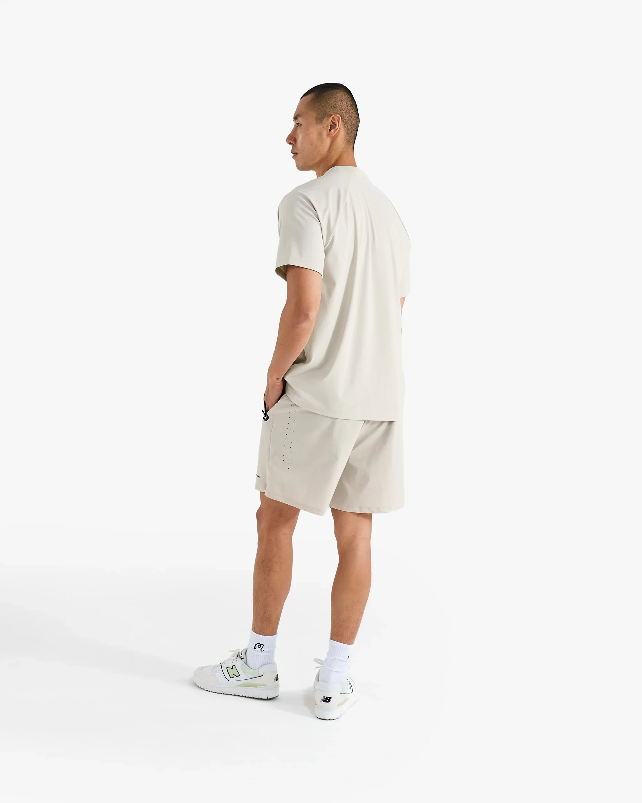 Malbon Performance Blade Collar Polo - Sand - Image 6